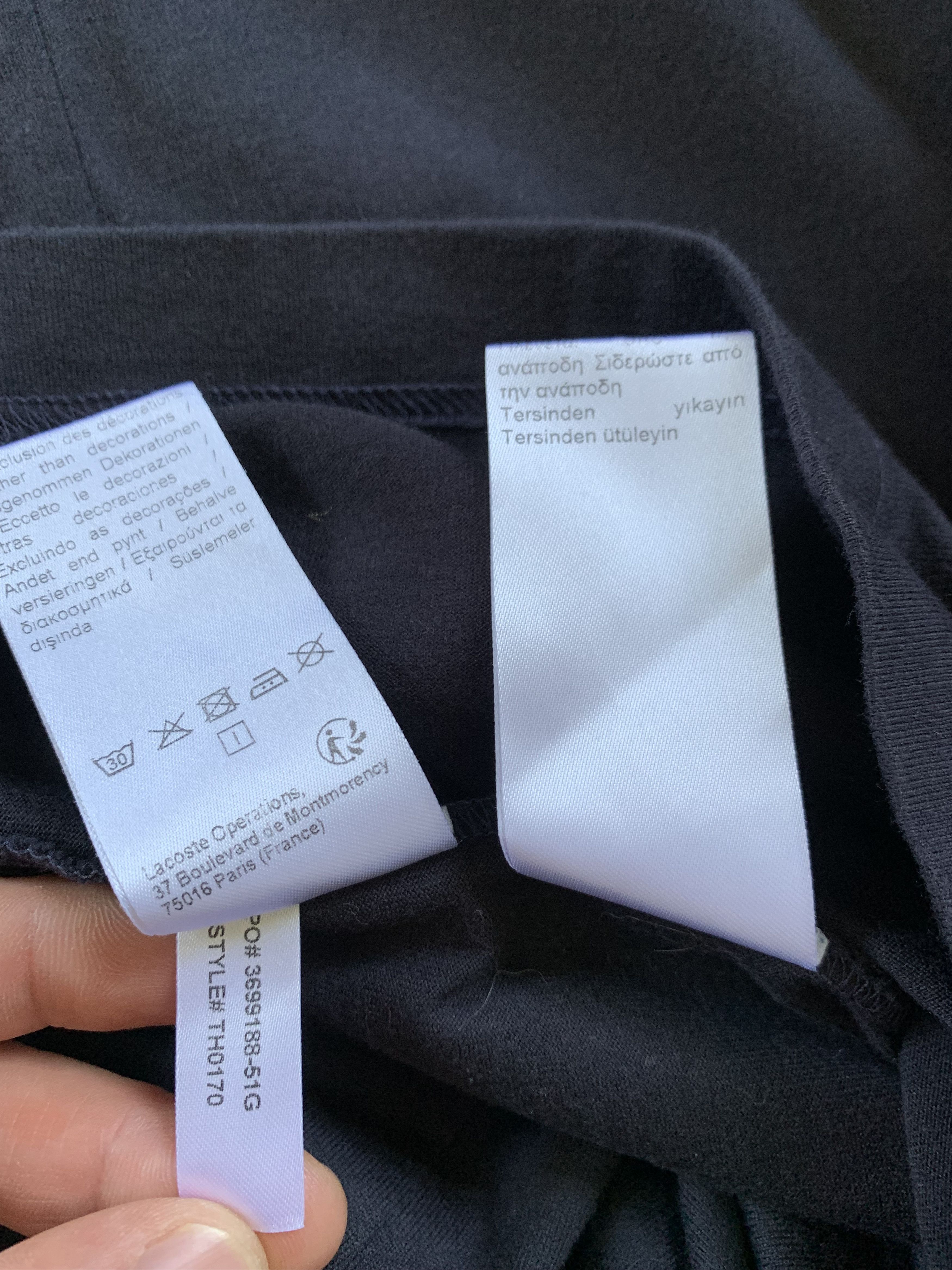 Lacoste × Vintage Lacoste Regular Fit Logo T Shirt Size US L / EU 52-54 / 3 - 9 Thumbnail