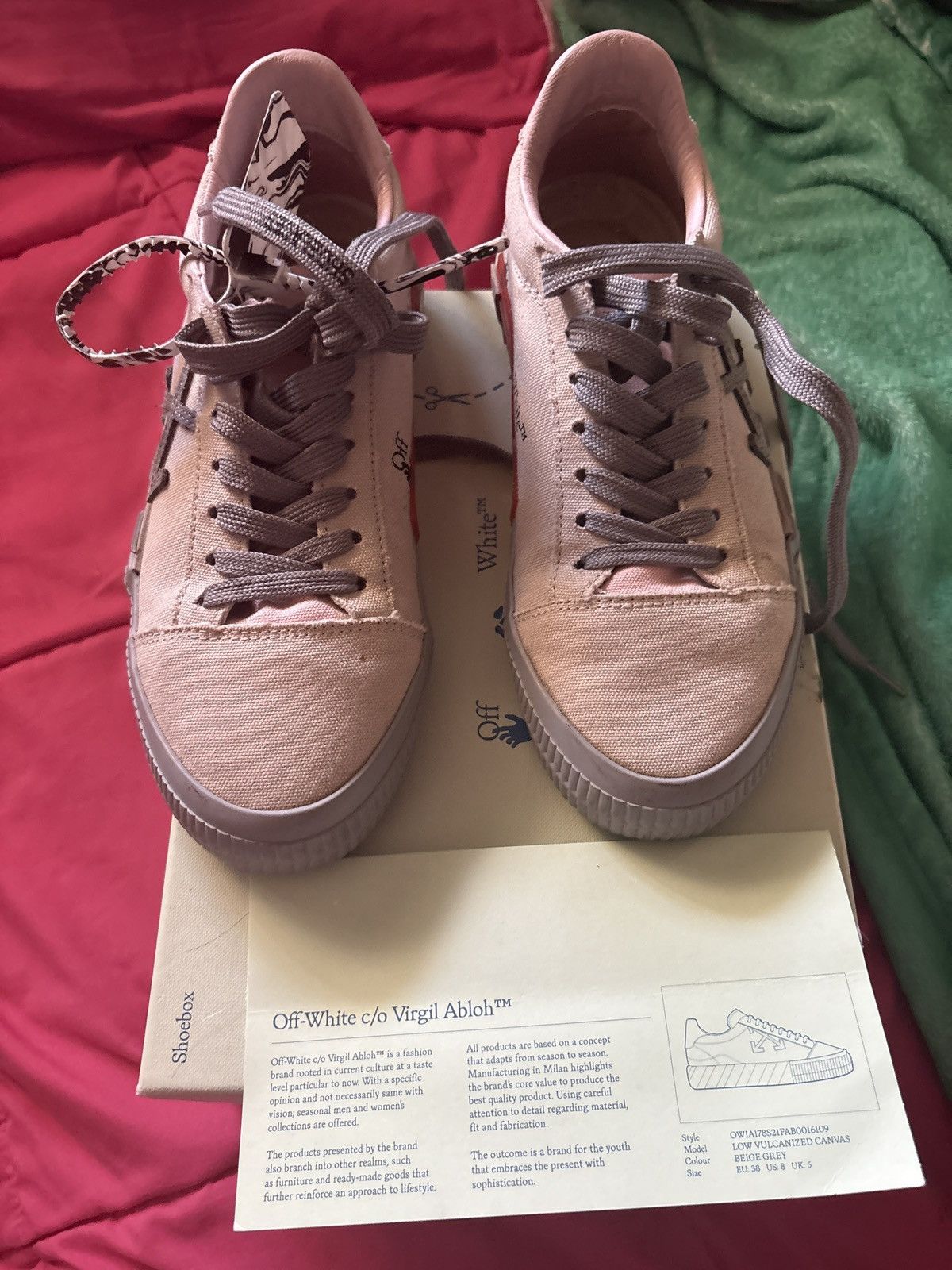 Other Off white low vulcanized canvas Size US 7 / IT 37 - 4 Thumbnail