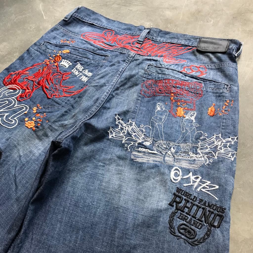 Ecko Unltd. Vtg Y2K Ecko Unltd Short Pants Size US 34 / EU 50 - 4 Thumbnail