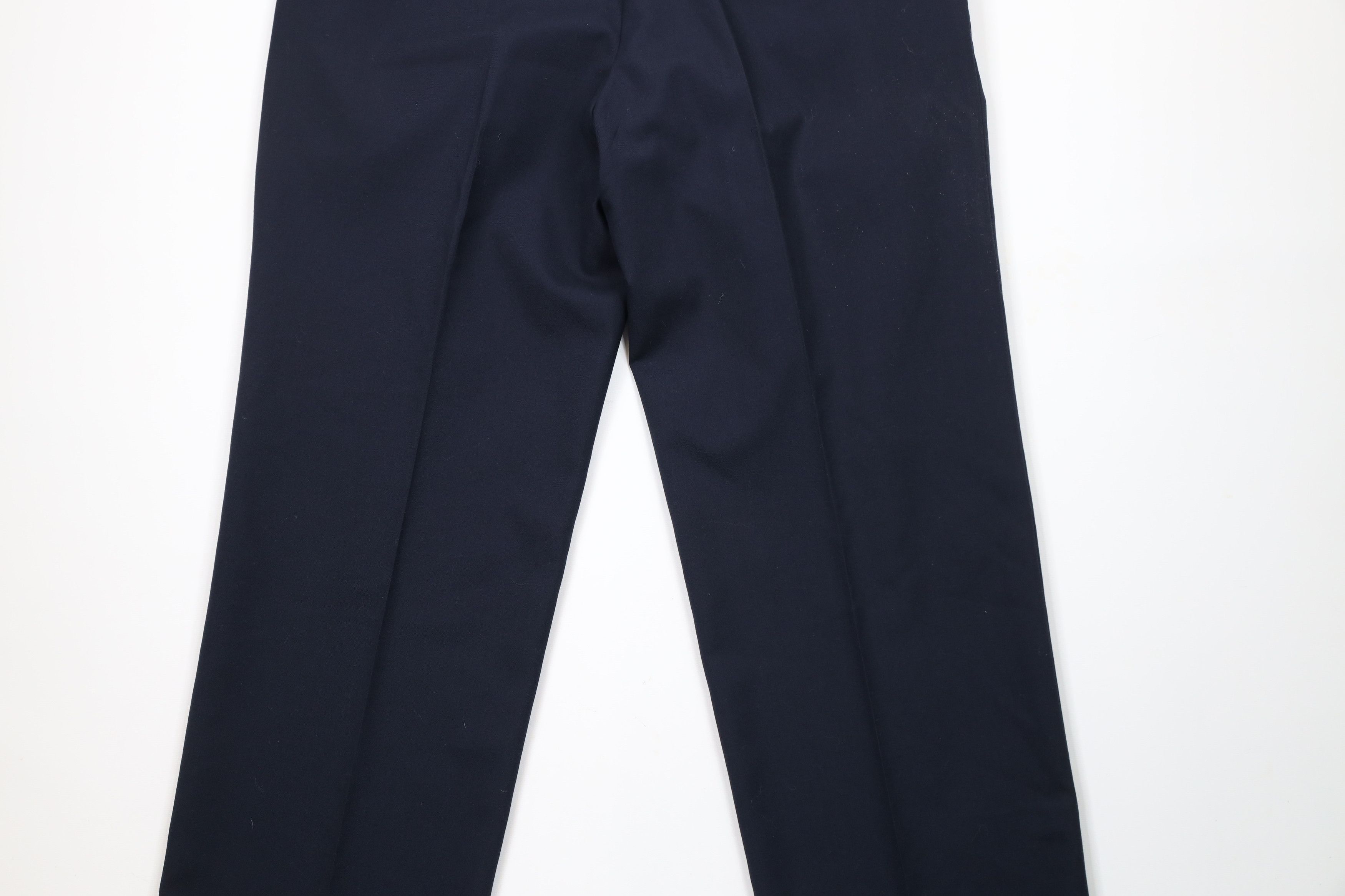 Ralph Lauren × Vintage Vintage 90s Chaps Ralph Lauren Cuffed Wide Leg Chino Pants Size US 36 / EU 52 - 9 Thumbnail