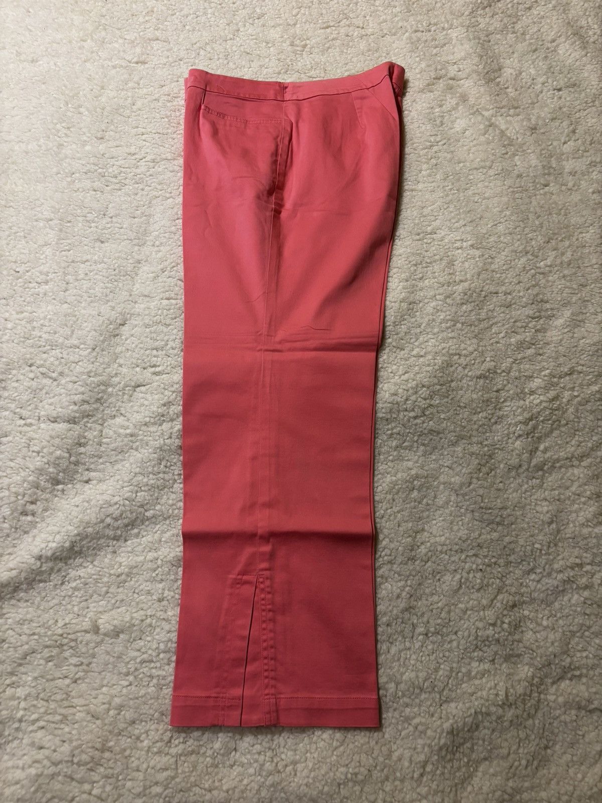 Willi Smith Coral pink cropped pants0509 Size 31" - 1 Thumbnail
