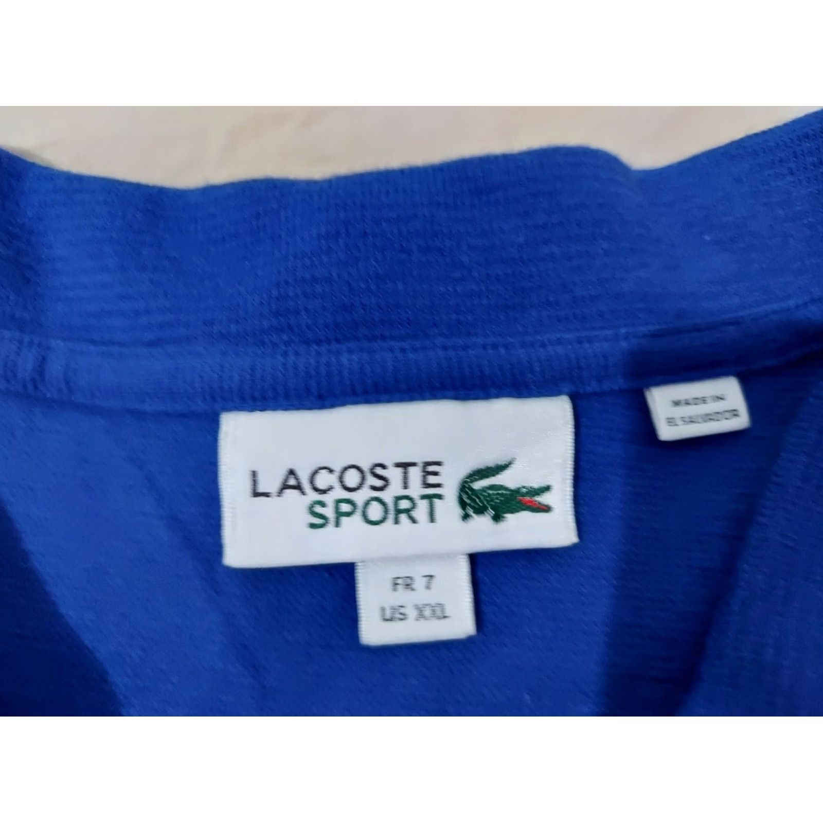 Lacoste Lacoste Shirt Mens XL Blue Polo Cotton Size US XL / EU 56 / 4 - 3 Thumbnail