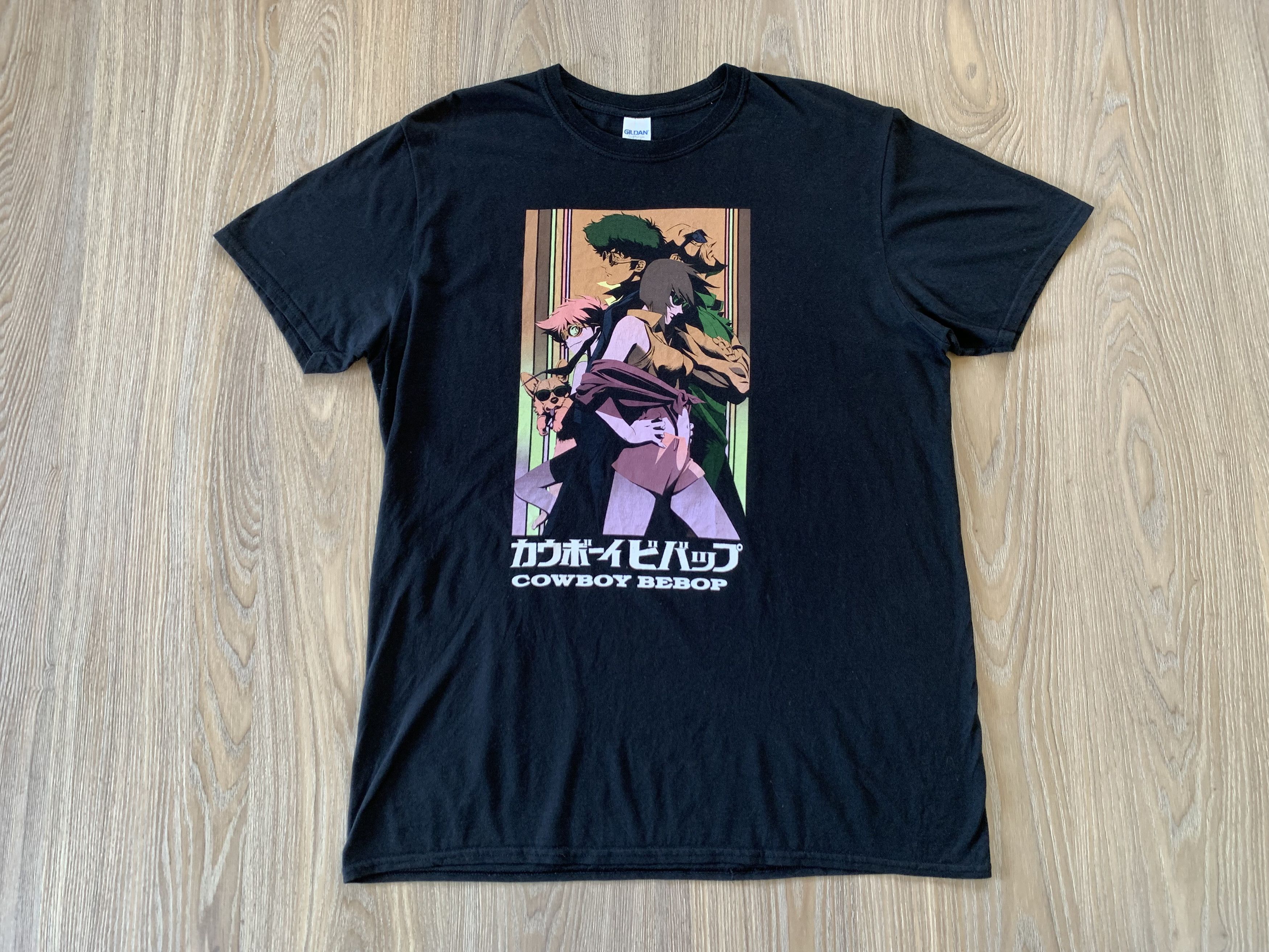 Anime × Gildan × Japanese Brand Vintage Anime Cowboy Bebop Licensed Short Sleeve Tee Size US XL / EU 56 / 4 - 2 Thumbnail
