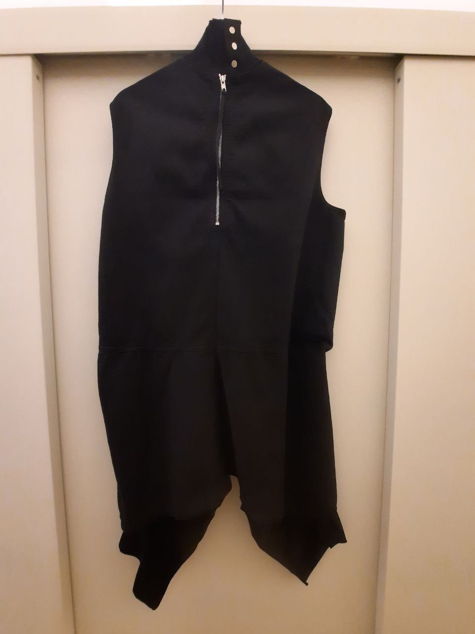 Rick Owens FW15 AW15 Sphinx Draped Cutout Tunic Vest Size US XS / EU 42 / 0 - 2 Thumbnail