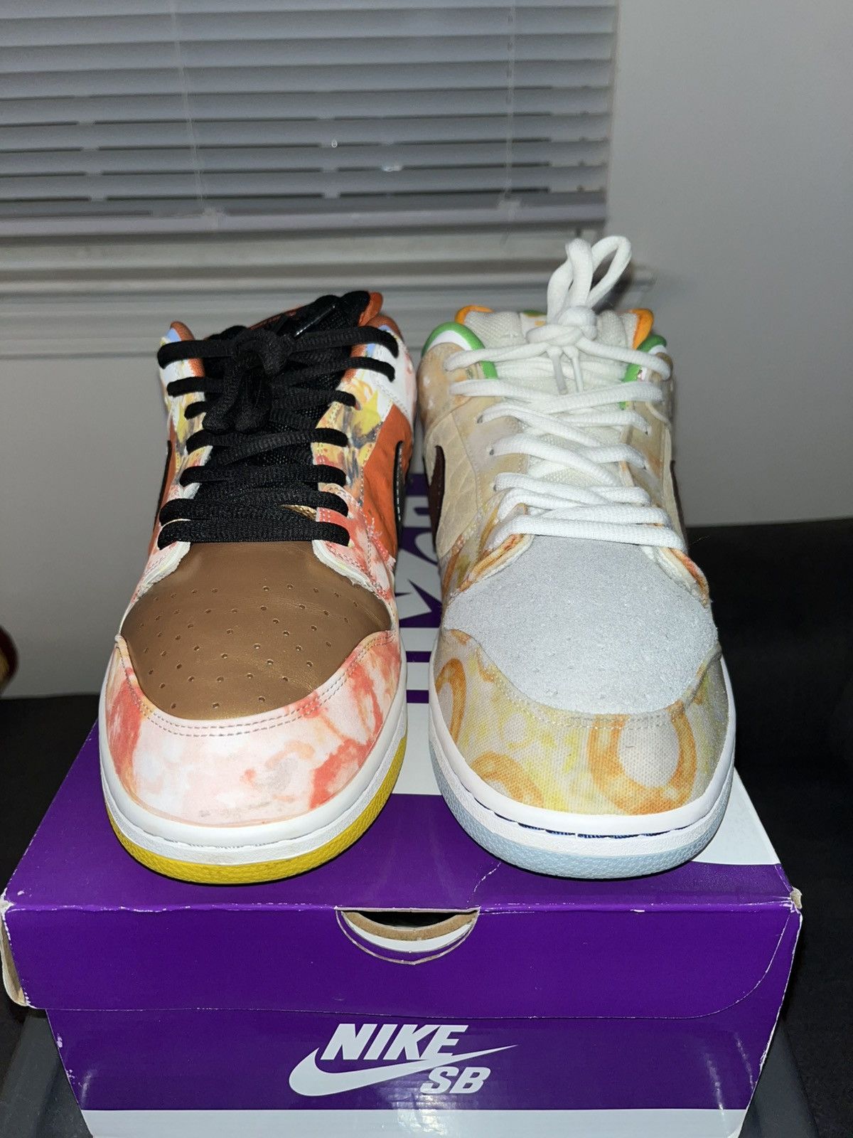 Size 13.0- Nike SB Dunk Low Street Hawker 2021