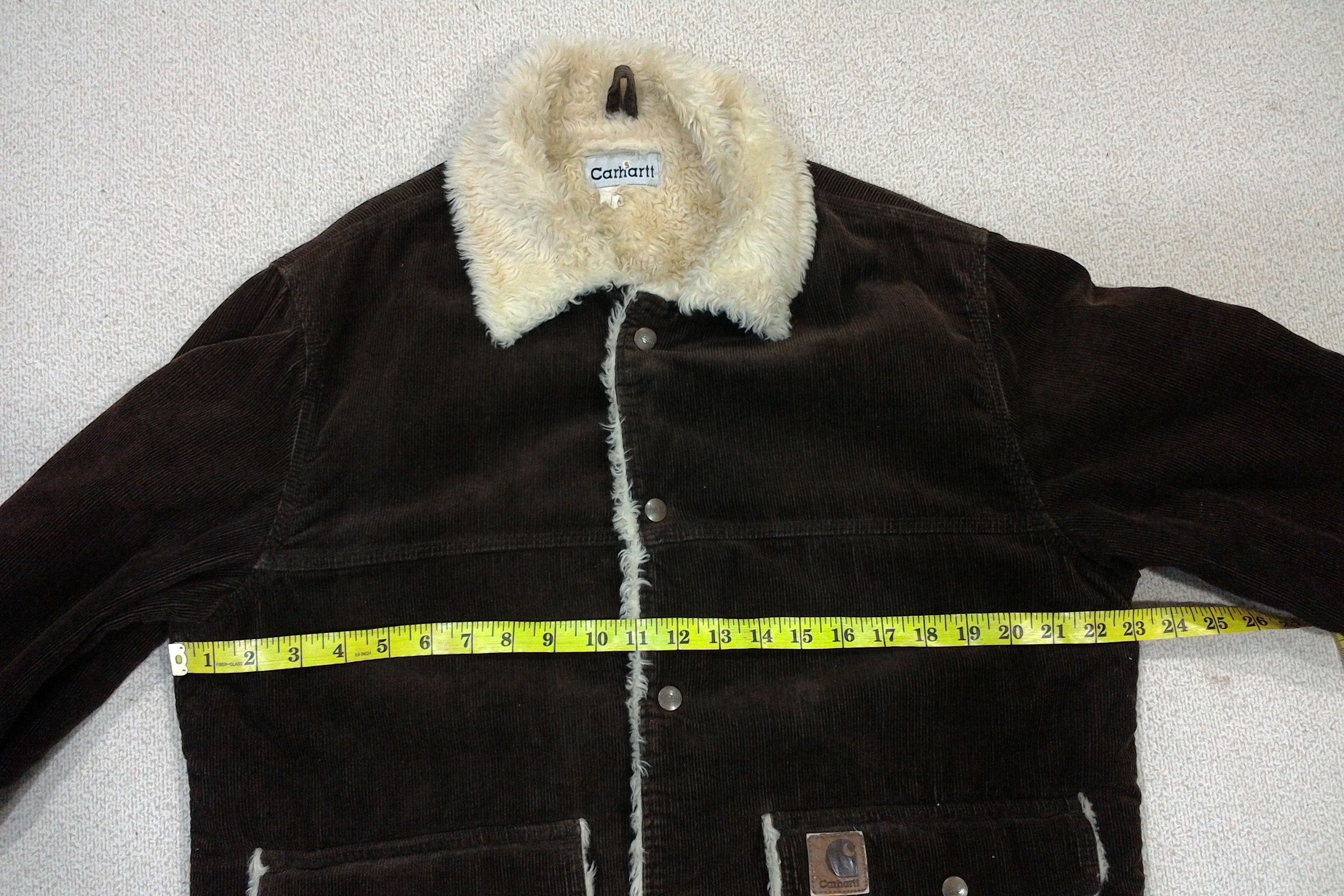 Carhartt CARHARTT Corduroy Sherpa Lined Jacket Size US L / EU 52-54 / 3 - 3 Thumbnail