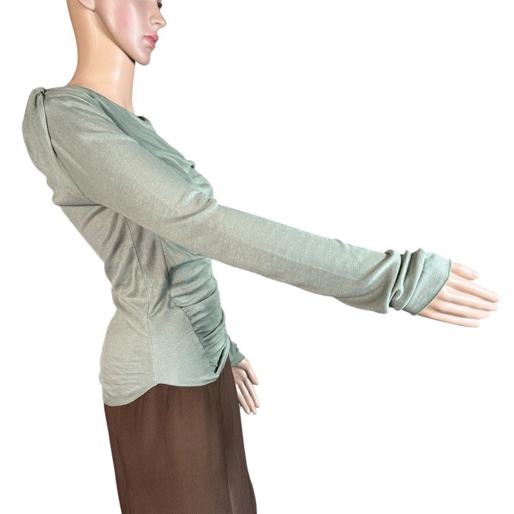 Free People New Free People Intimately Night We Met Long Sleeve Olive T Size S / US 4 / IT 40 - 4 Thumbnail