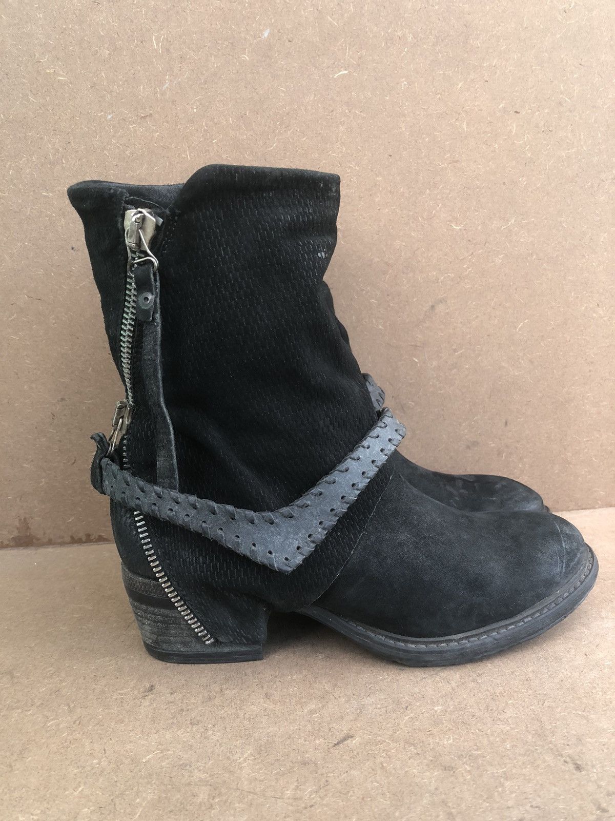 A.S.98 A.S 98 Black Suede Wen’s Boots Size 40 Size US 7 / IT 37 - 3 Thumbnail