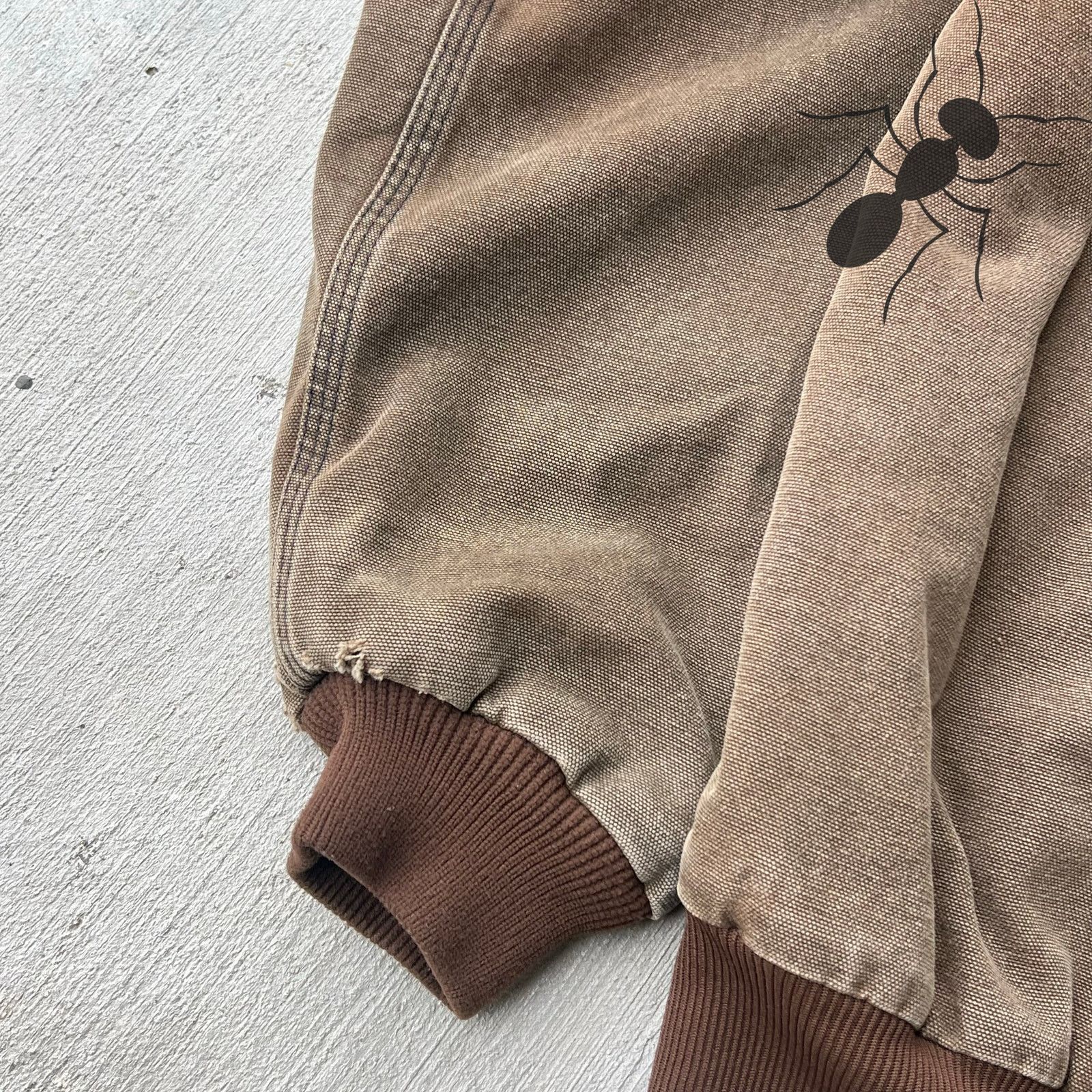 Carhartt × Vintage Carhartt CHT brown hooded work wear jacket Size US XL / EU 56 / 4 - 6 Thumbnail