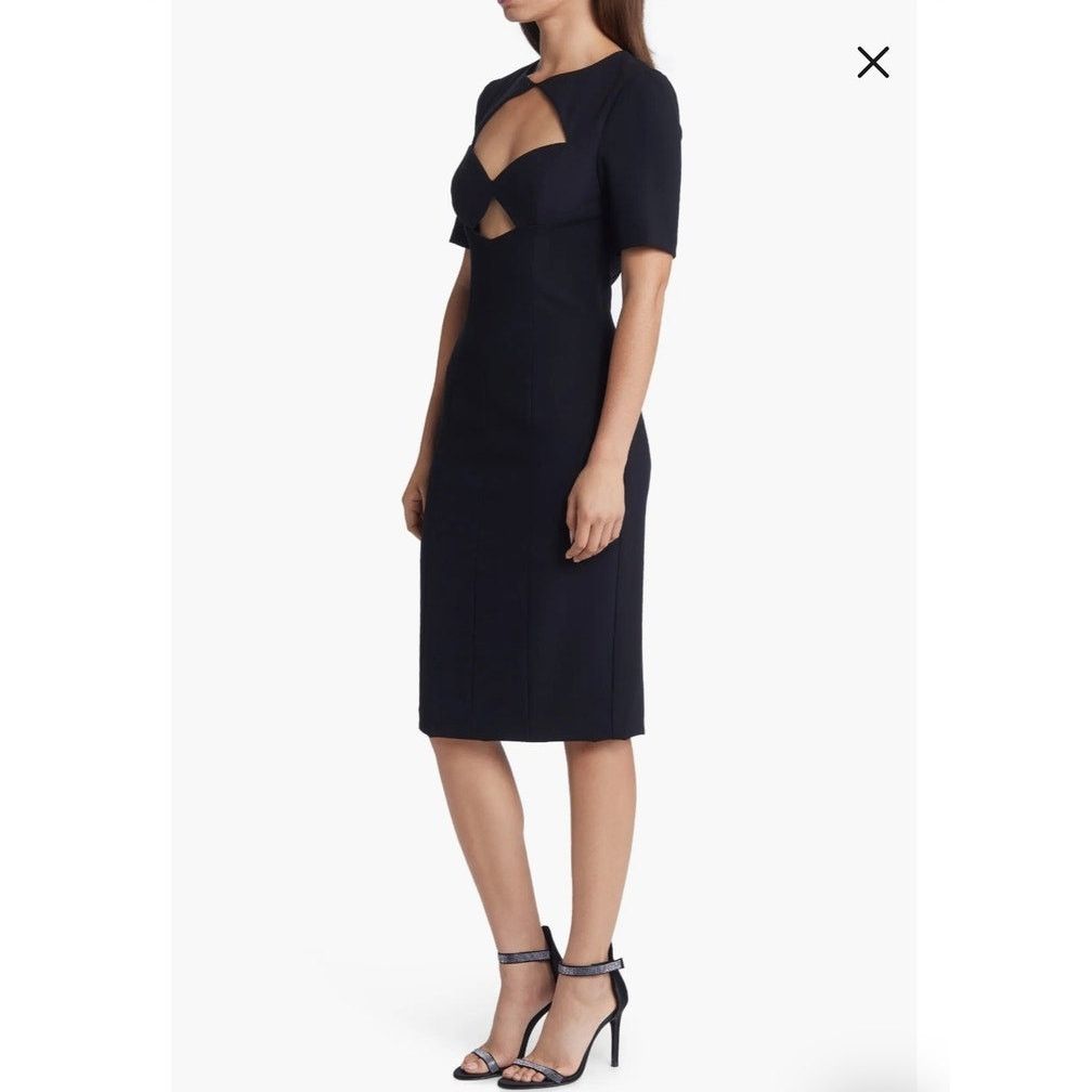 Anthropologie New Anthropologie Black Halo Sweetheart Cutout Dress $390 Size XL / US 12-14 / IT 48-50 - 6 Thumbnail