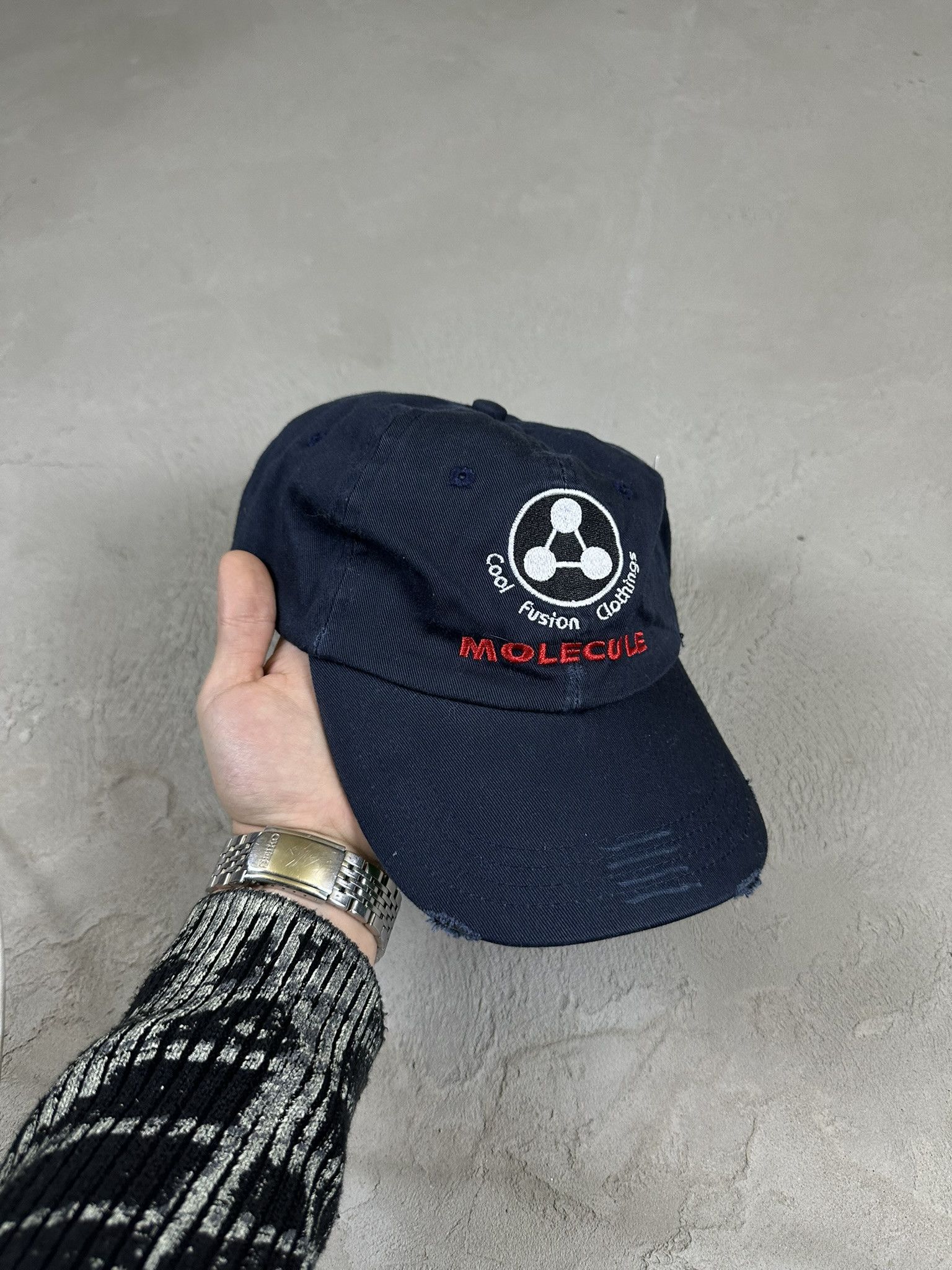 JNCO × Vintage 00s Vintage Y2k Molecule Hiphop Rap Cap Size ONE SIZE - 1 Thumbnail
