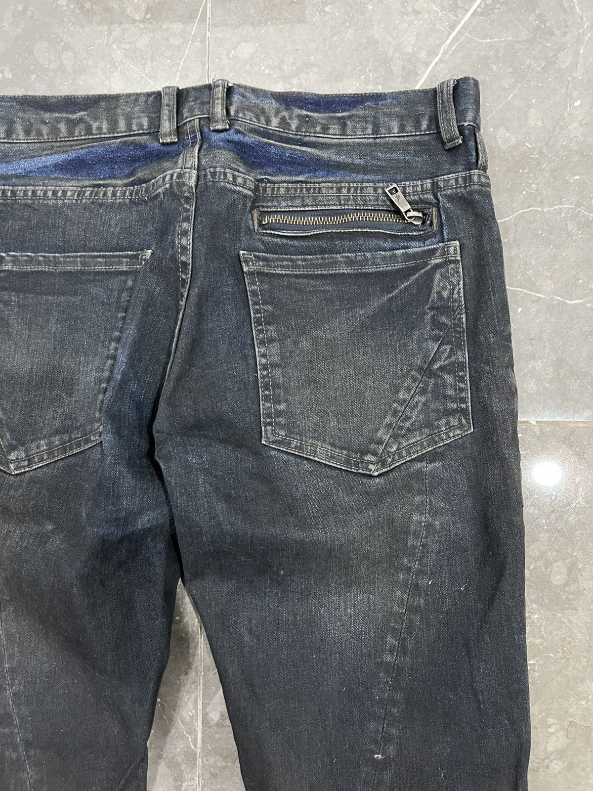 Schlussel SCHLUSSEL BLACK WAXED JEANS Size US 32 / EU 48 - 13 Thumbnail