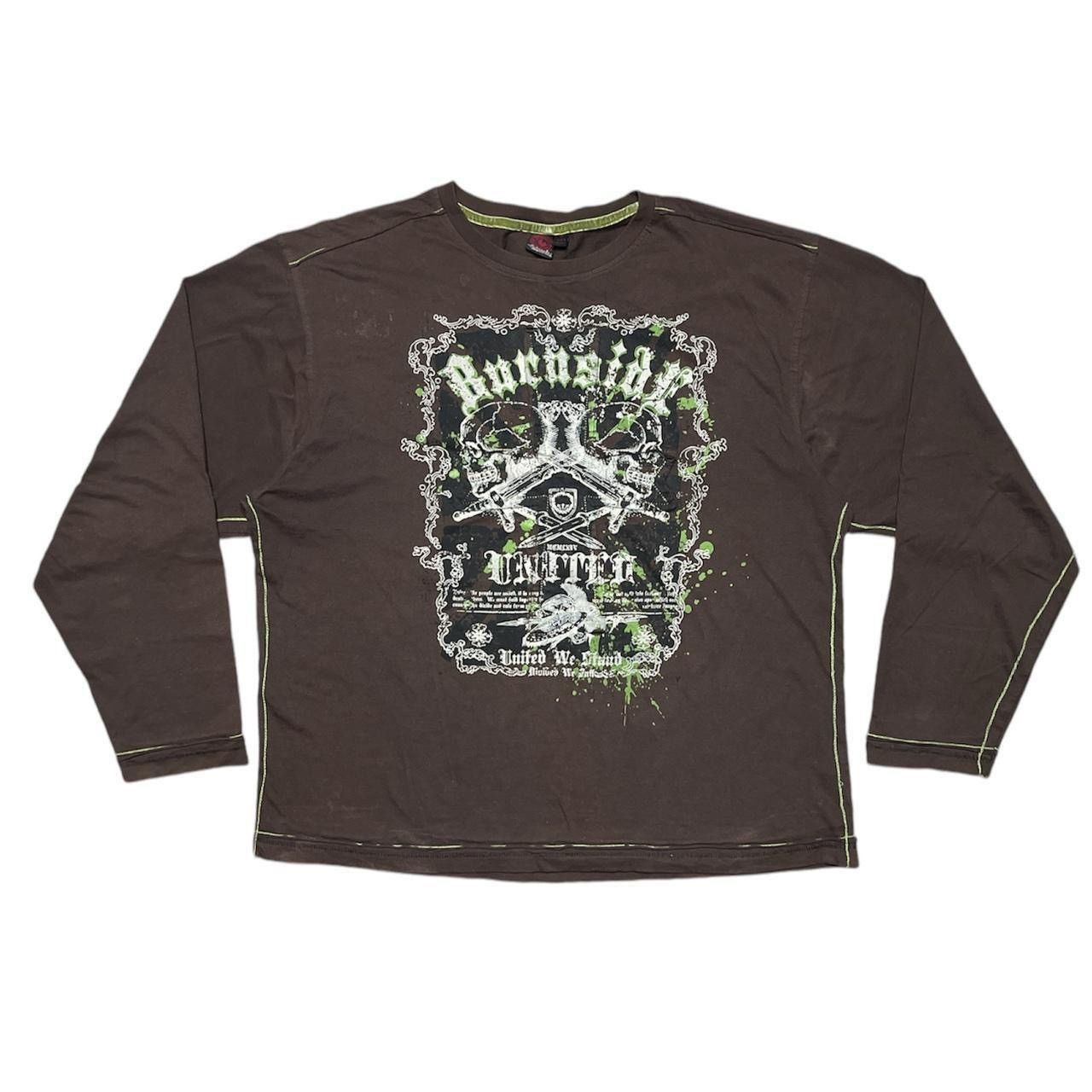 Affliction × Vintage y2k gothic long sleeve Size US XL / EU 56 / 4 - 1 Thumbnail