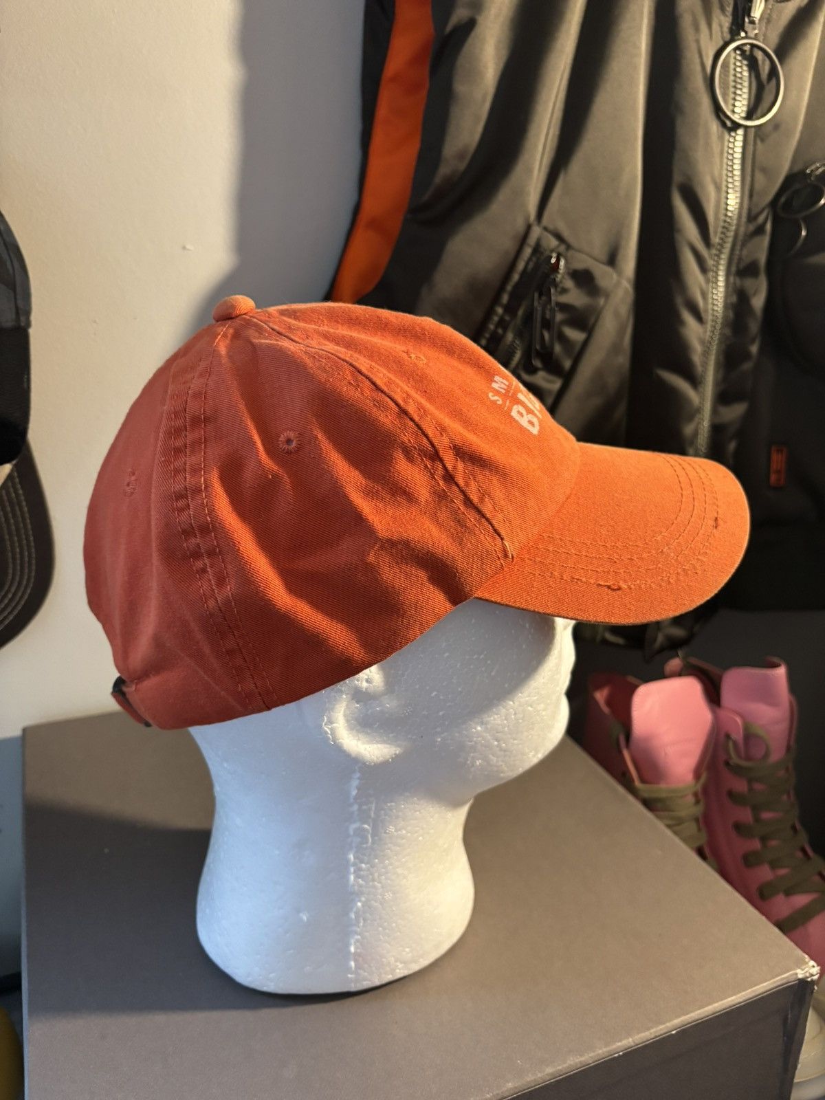 Fashion Victim × Vintage SMALL FISH BIG TALES Fishing Adjustable Strap-Back Hat Size ONE SIZE - 2 Thumbnail