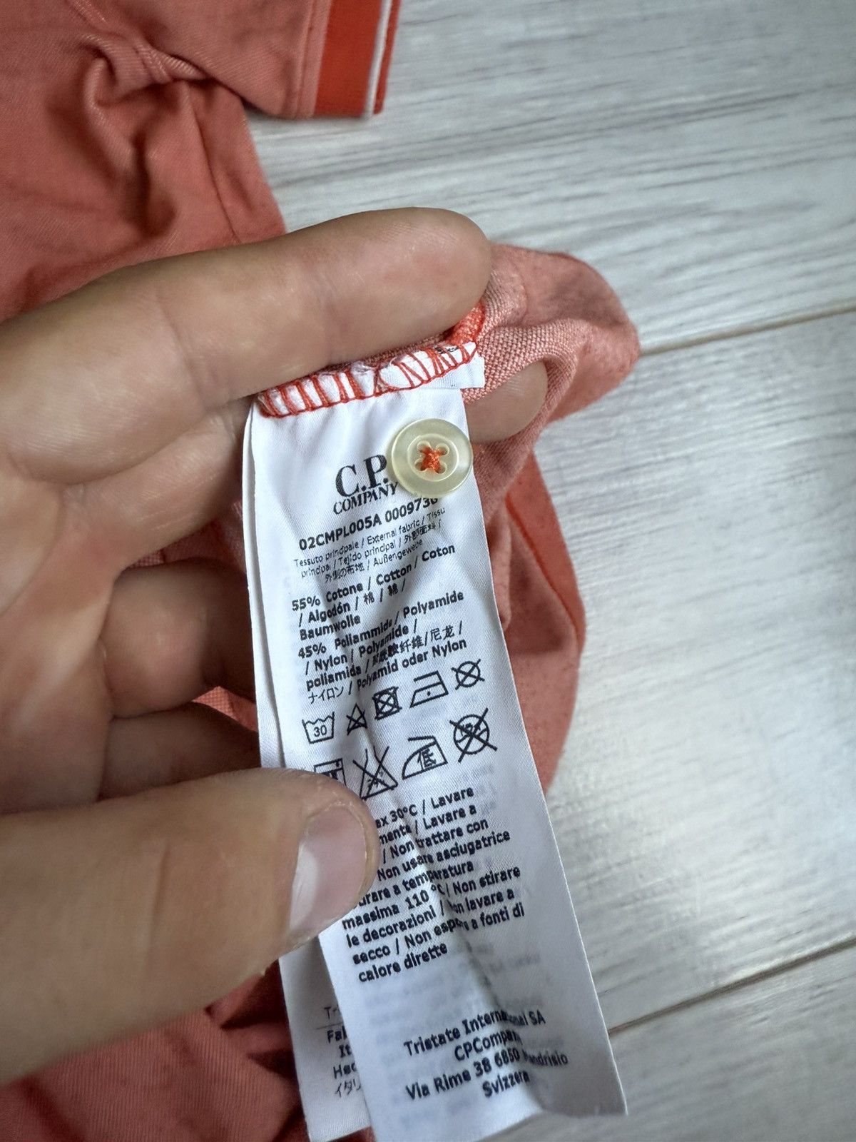 C.P. Company × Massimo Osti × Vintage Polo C.P. Company shirt Size US L / EU 52-54 / 3 - 4 Thumbnail