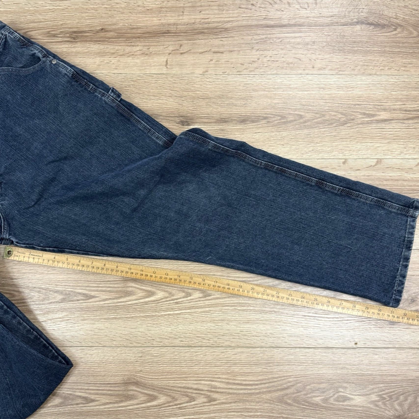 Wrangler VINTAGE Wrangler Carpenter Jeans Men’s 40x32 Blue High Rise Regular 32 Inseam Jeans Shorts? Size US 40 / EU 56 - 6 Thumbnail