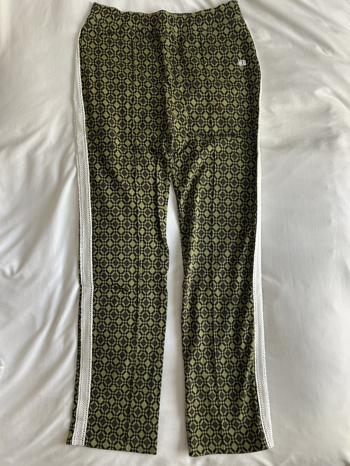 Wales Bonner Wales Bonner Cotton Blend Jacquard Track Pants Large Size US 33 - 2 Thumbnail