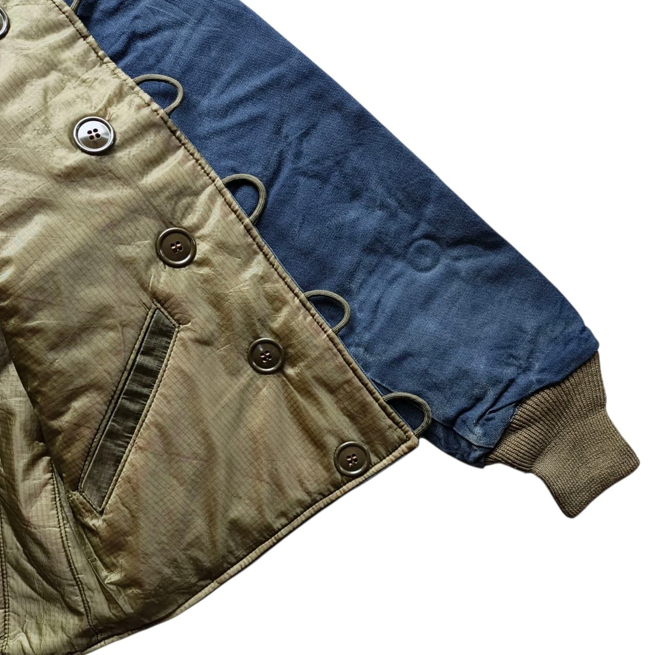 Vintage Vintage Lost Worlds 18oz Cotton Reversible Work Jacket Size US XS / EU 42 / 0 - 7 Thumbnail