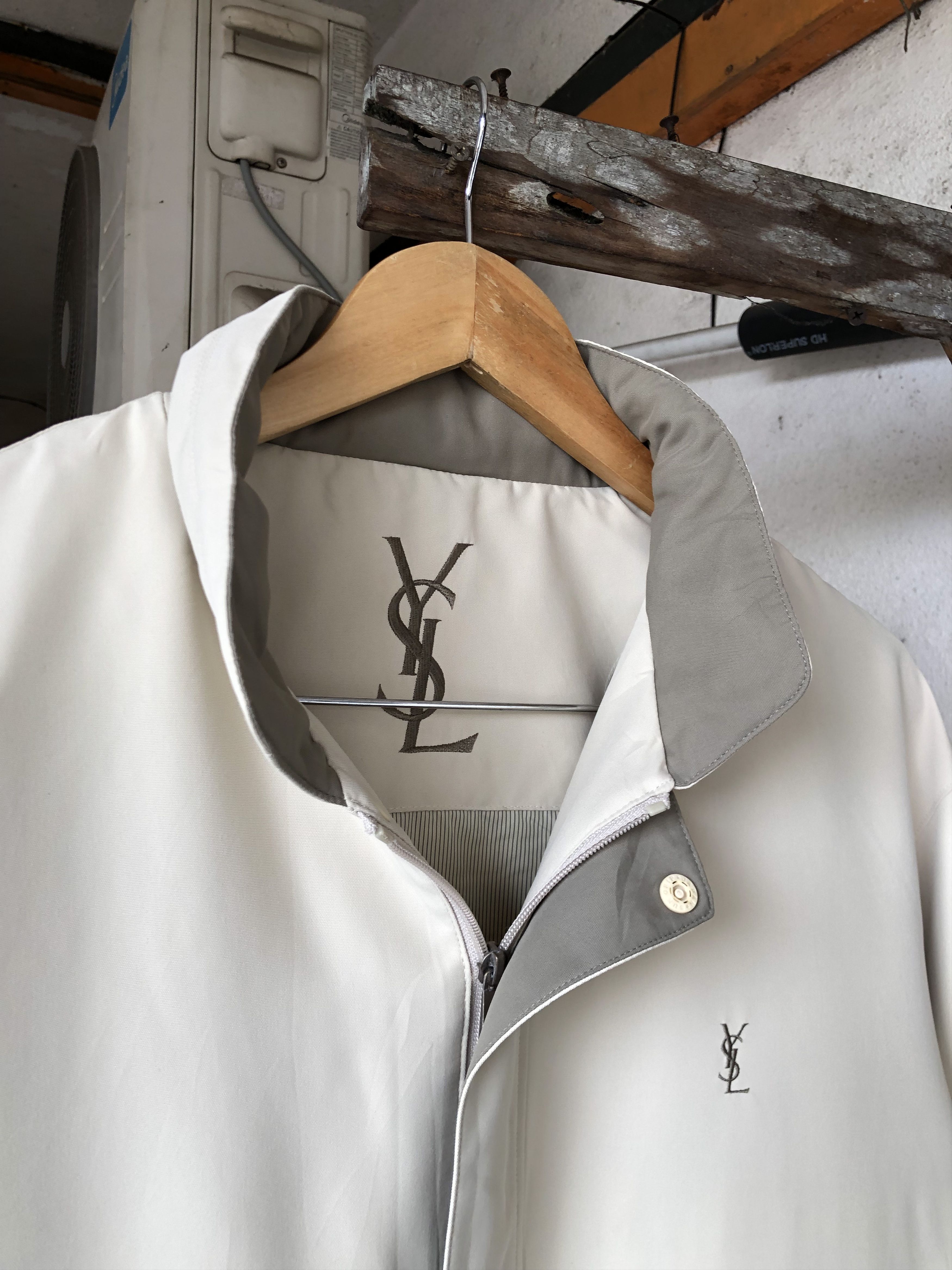 Yves Saint Laurent Nice🔥 Yves Saint Laurent Pour Homme Light Jacket Size US XL / EU 56 / 4 - 14 Thumbnail