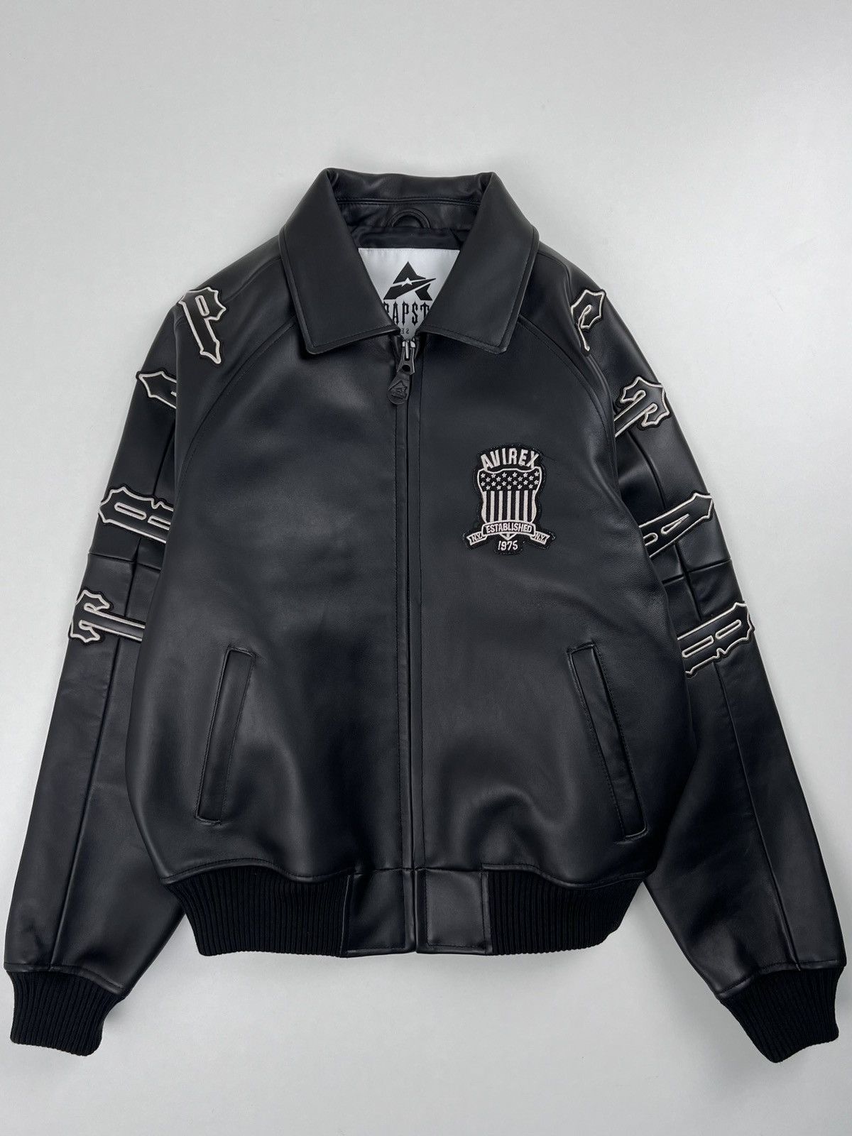 Avirex × Trapstar London Trap star icon jacket M | Grailed