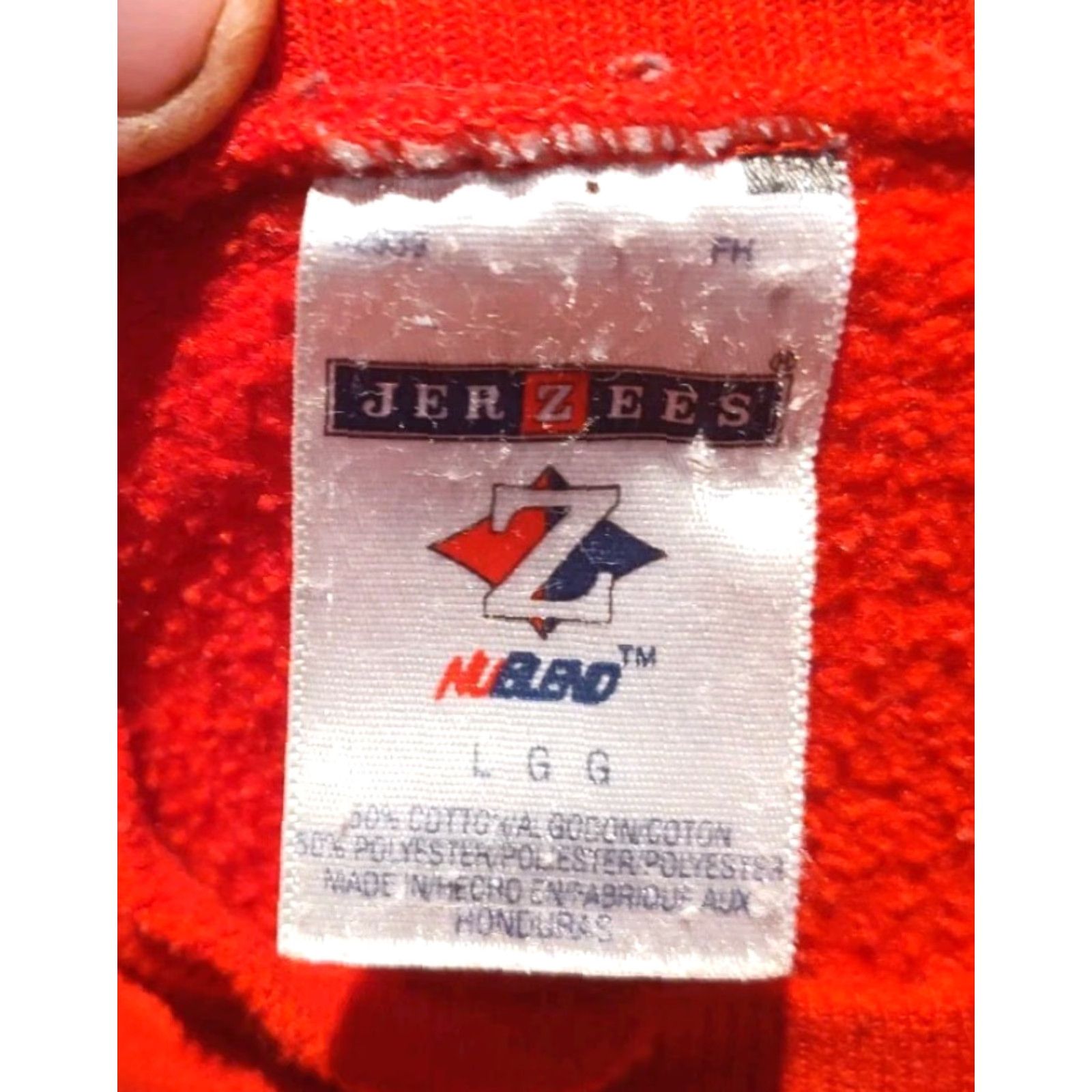 Jerzees VINTAGE Orange County Choppers OCC Crewneck Sweatshirt New York Red L Size US L / EU 52-54 / 3 - 7 Thumbnail
