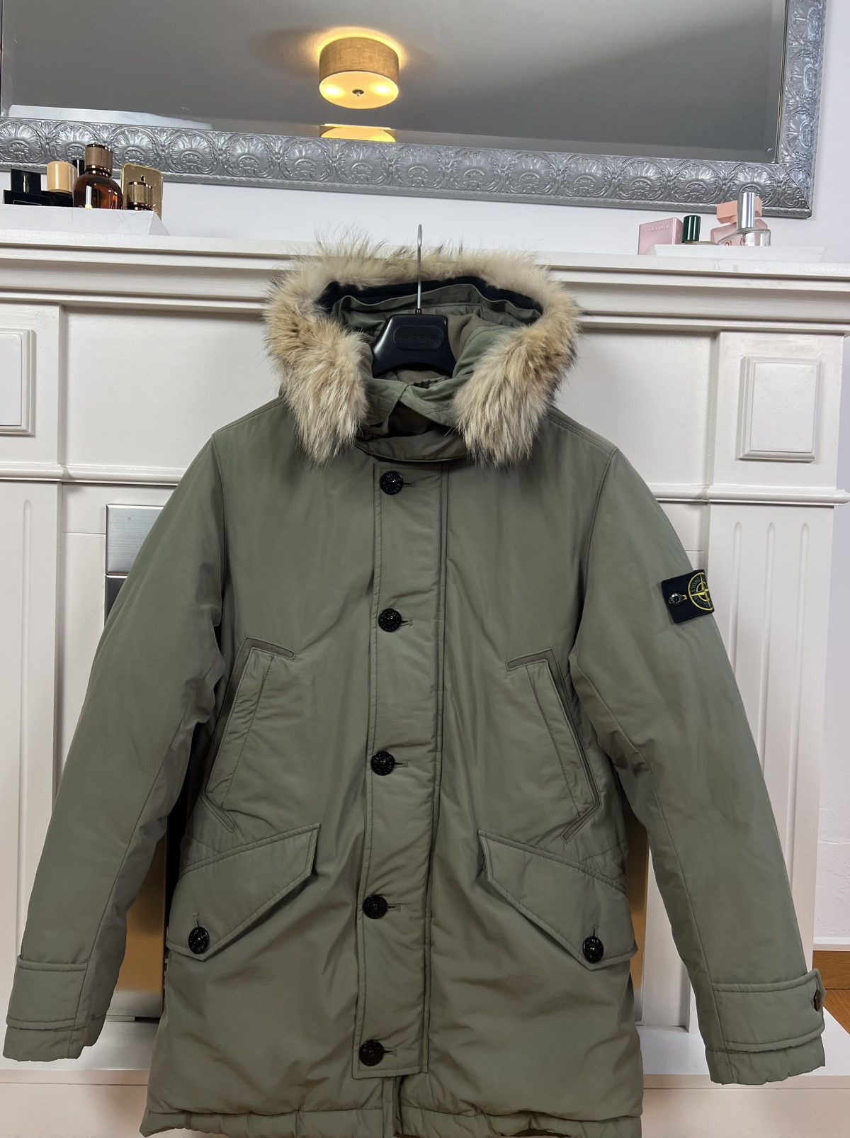 Stone Island Stone Island | Micro Reps Down Parka | Green | Size M Size US M / EU 48-50 / 2 - 3 Thumbnail