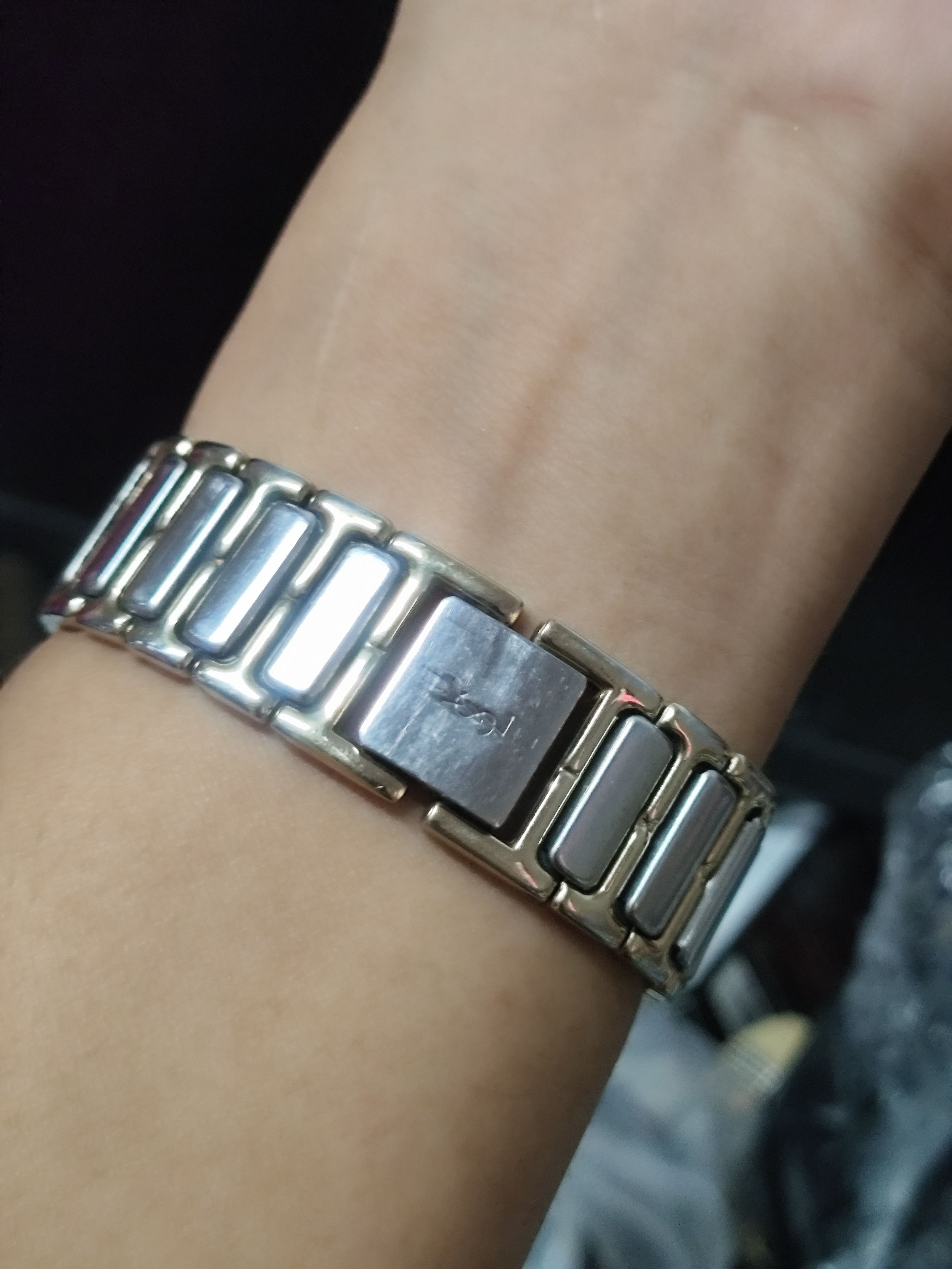 Designer × Vintage × Yves Saint Laurent Vintage Yves Saint Laurent Ladies Watch (Fully steel) Size ONE SIZE - 10 Thumbnail