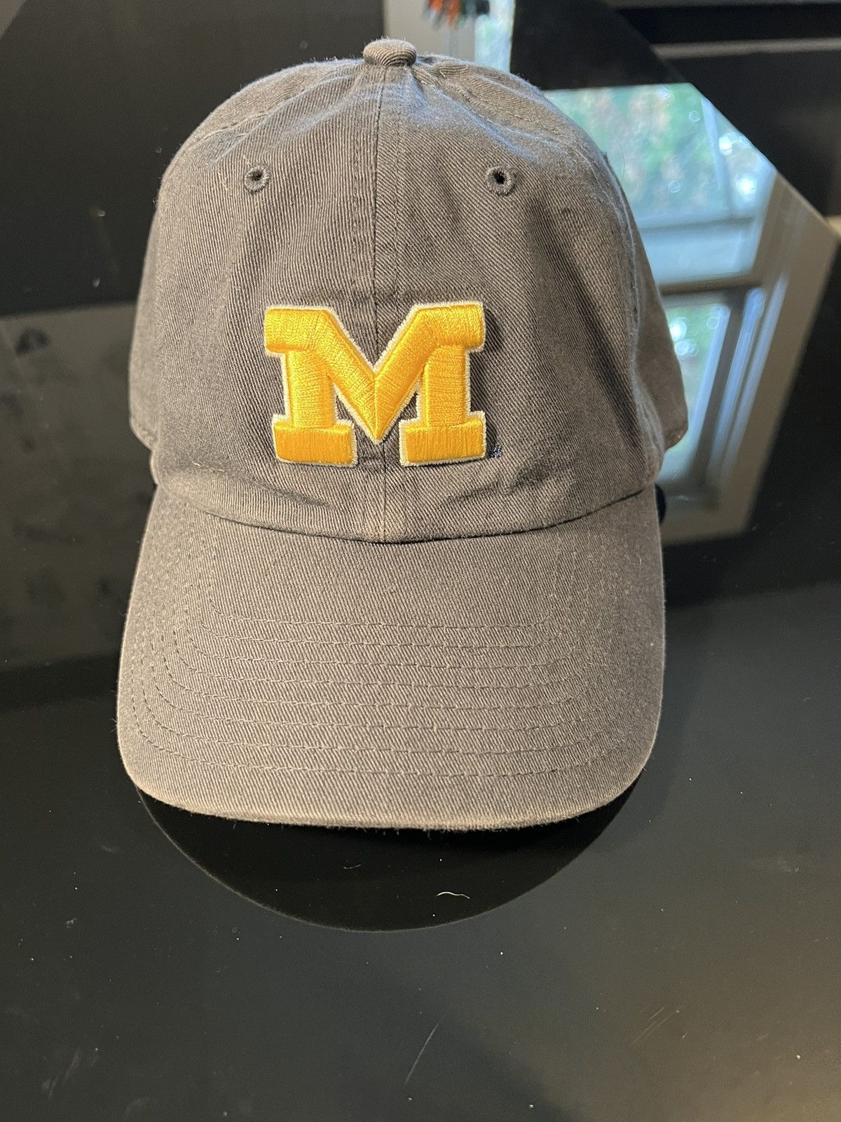 Vintage Michigan Wolverines '47 Franchise Fitted Hat Small Blue Size ONE SIZE - 1 Thumbnail