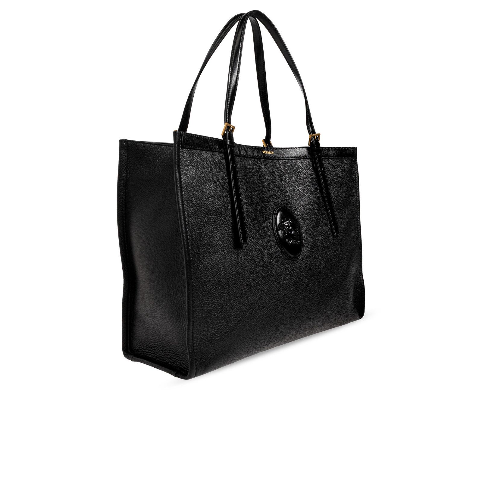 Versace VERSACE Riviere Large Black Tote Bag New & Authentic Size ONE SIZE - 3 Thumbnail
