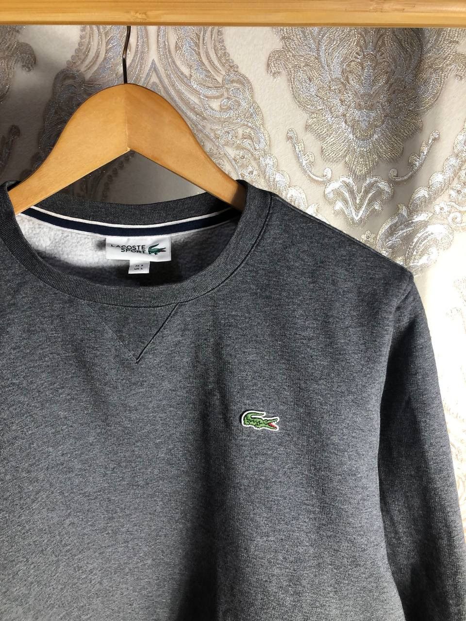 Lacoste × Vintage VERY RARE LACOSTE CHEMISE SWEATSHIRT DESIGNER LUXURY Y2K 90s Size US M / EU 48-50 / 2 - 2 Thumbnail