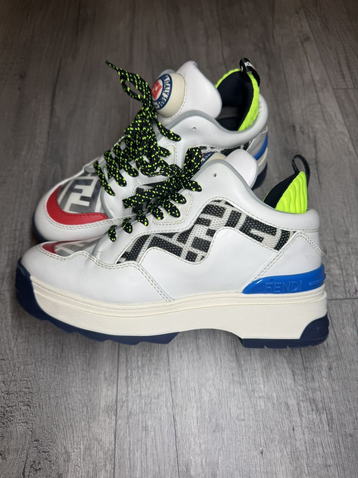 Fendi Fendi T-Rex Women Sneakers Shoes 7US 37EU Size US 7 / EU 40 - 3 Thumbnail