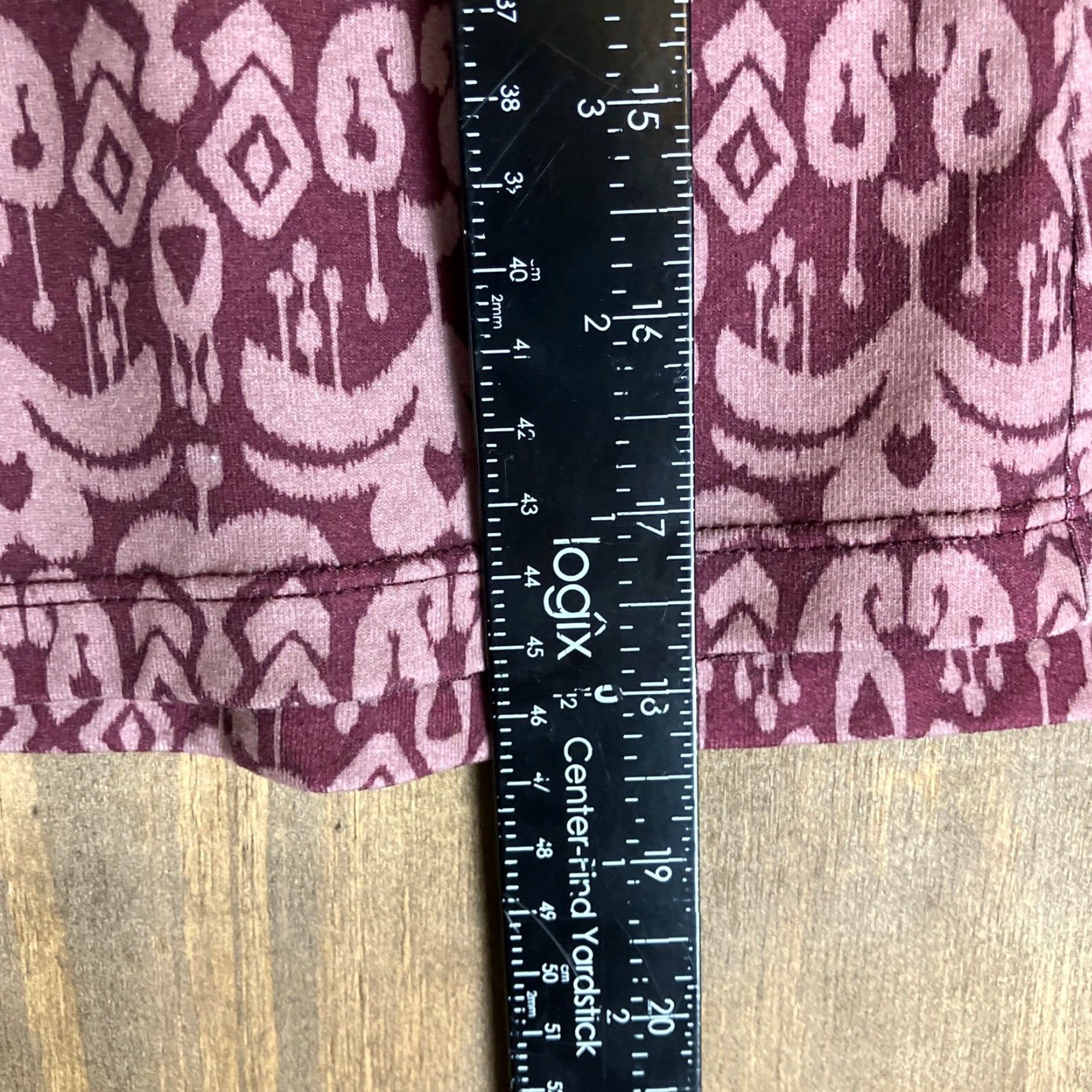 Prana PrAna Womens Skirt Maroon Pull On A Line Polyester Blend Stretch XS Midi Casual Activewear Womens Size 26" / US 2 / IT 38 - 6 Thumbnail