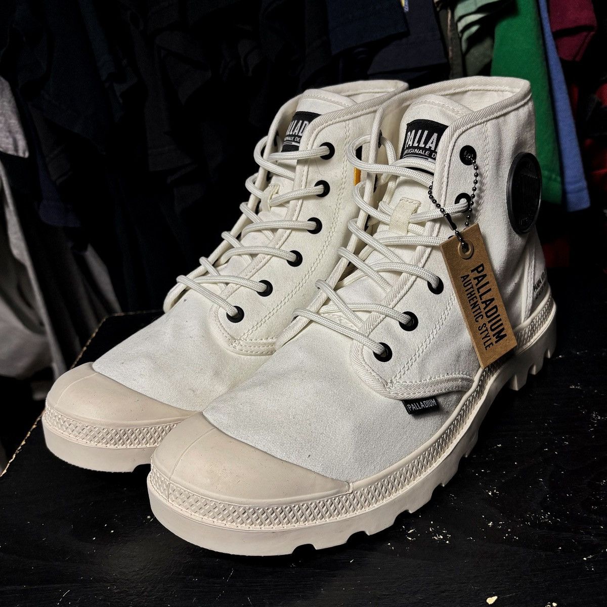Palladium Palladium Pampa Hi HTG Supply Hiking Boots High Mens Sz 9.5 Size US 9.5 / EU 42-43 - 3 Thumbnail