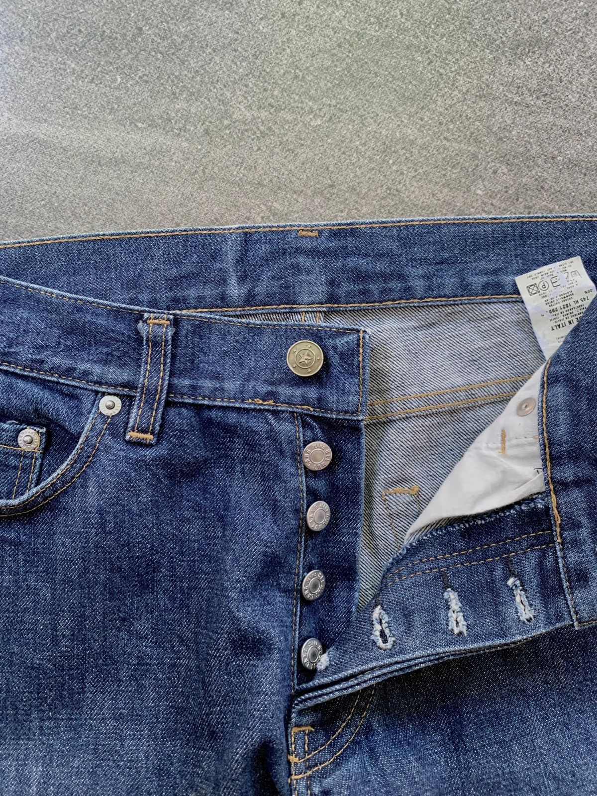 Helmut Lang FREE TAX! 2000s Cargo Denim Jeans Size US 30 / EU 46 - 3 Thumbnail