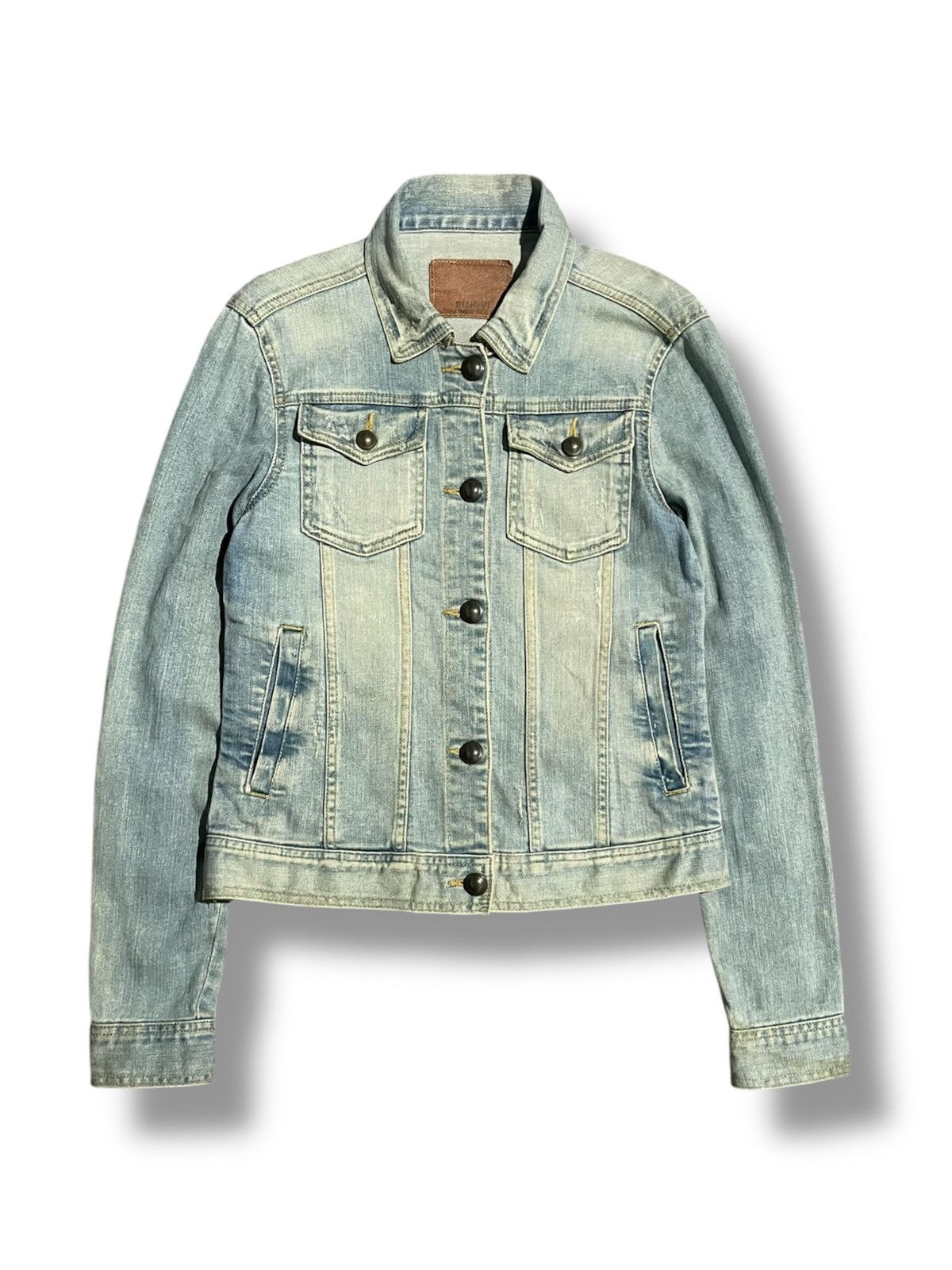 Blue Blue Japan Blue Blue Japan Napoleon Distresed Denim Jackets Size M / US 6-8 / IT 42-44 - 1 Thumbnail