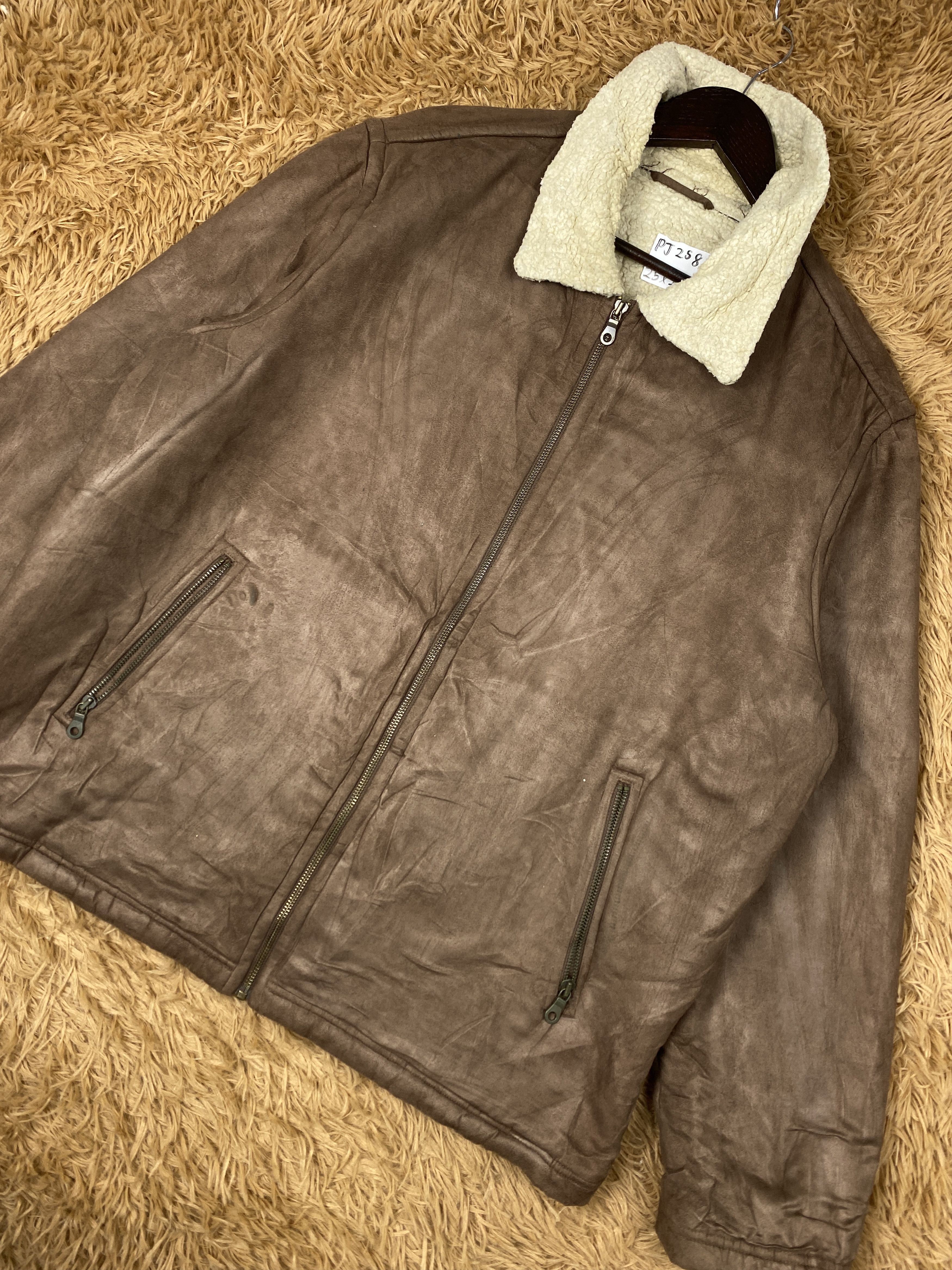 Uniqlo Vintage Uniqlo Fleece Lining Jacket PJ2589 Size US XL / EU 56 / 4 - 2 Thumbnail
