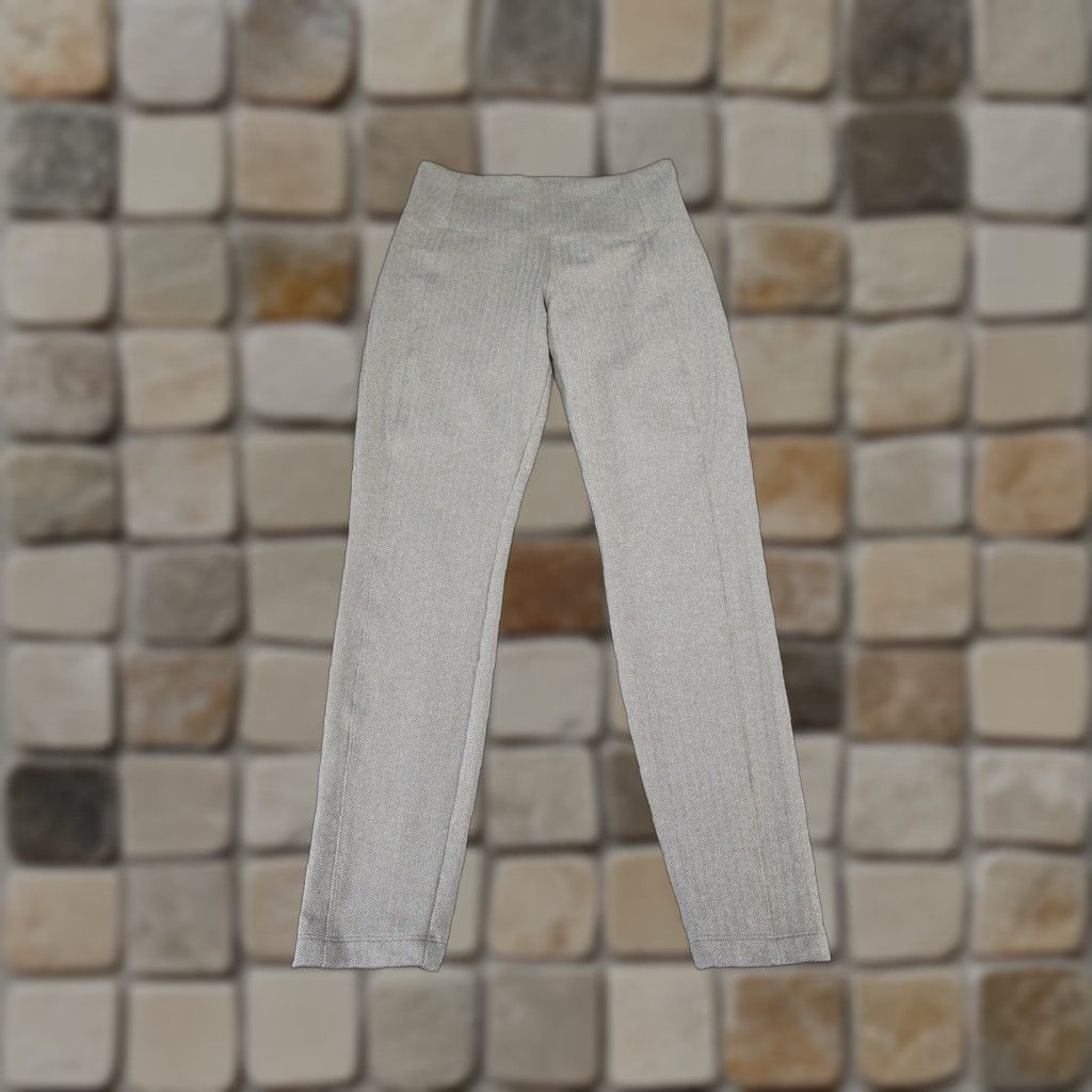 Athleta VINTAGE Athleta Delancey Herringbone Tight Womens Small Gray Size ONE SIZE - 1 Thumbnail