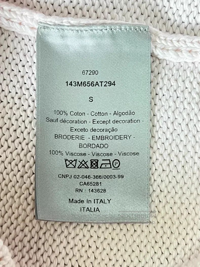 Dior Dior Artist co-branded short-sleeved knitwear Size US S / EU 44-46 / 1 - 7 Thumbnail
