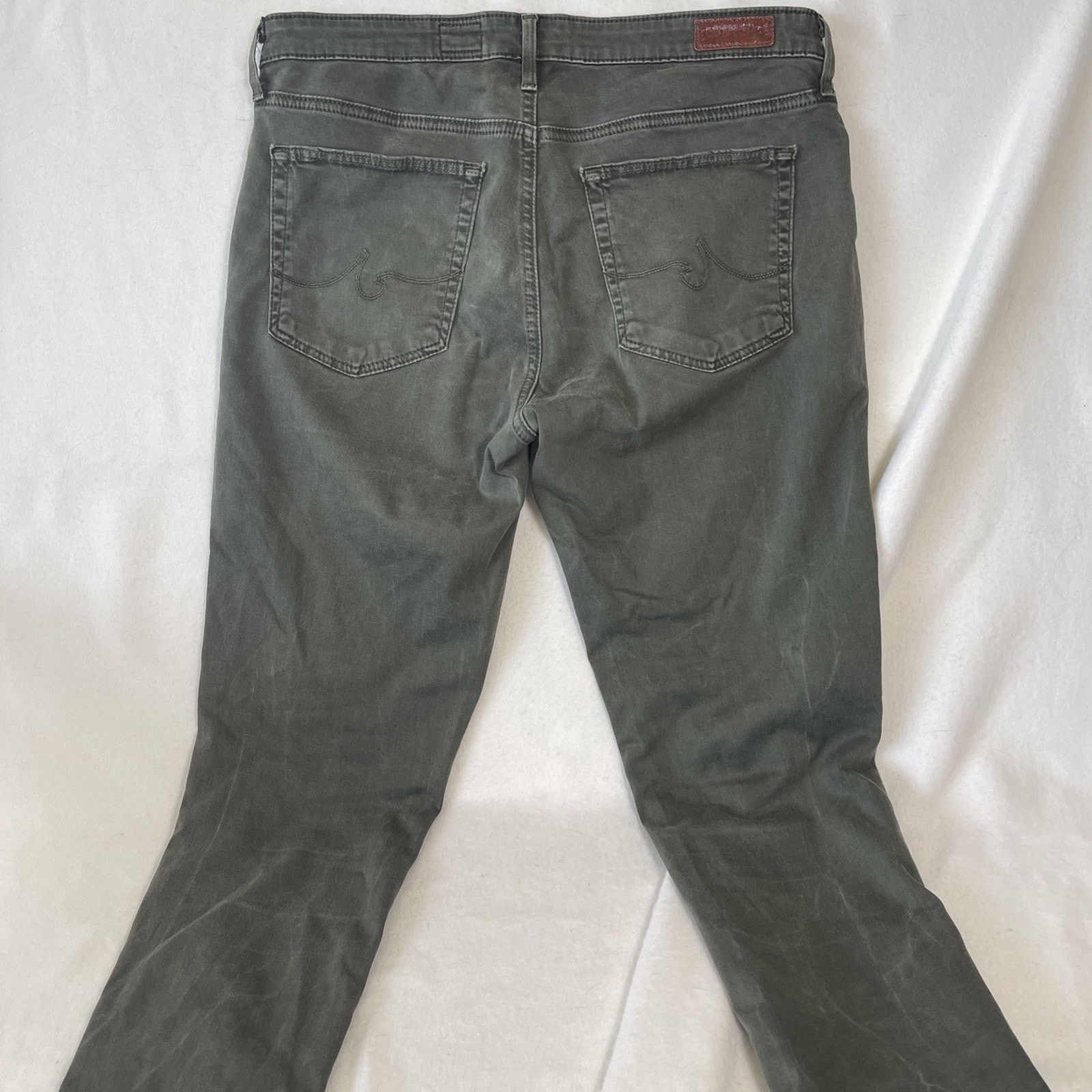 AG Adriano Goldschmied AG Adriano Goldschmied the Abbey Mid-Rise Super Skinny 30P Size 30" / US 8 / IT 44 - 3 Thumbnail