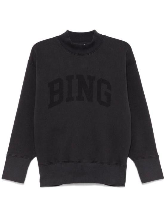Anine Bing ANINE BING Women Hoodies A 08 10292 VTG1 Black Size S / US 4 / IT 40 - 1 Thumbnail