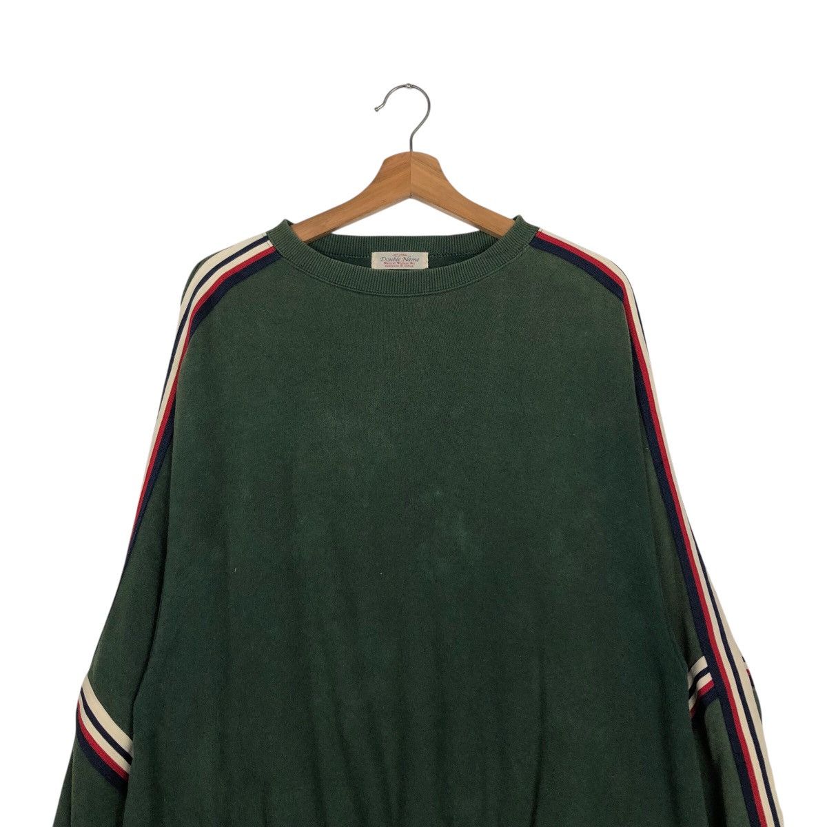 Japanese Brand × Vintage 📌Vintage Striped Sweatshirt Double Name Issey Miyake Size US M / EU 48-50 / 2 - 4 Thumbnail