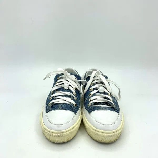 Louis Vuitton Louis Vuitton Stellar Casual Shoes in Denim Blue -2508 Size US 6 / IT 36 - 3 Thumbnail