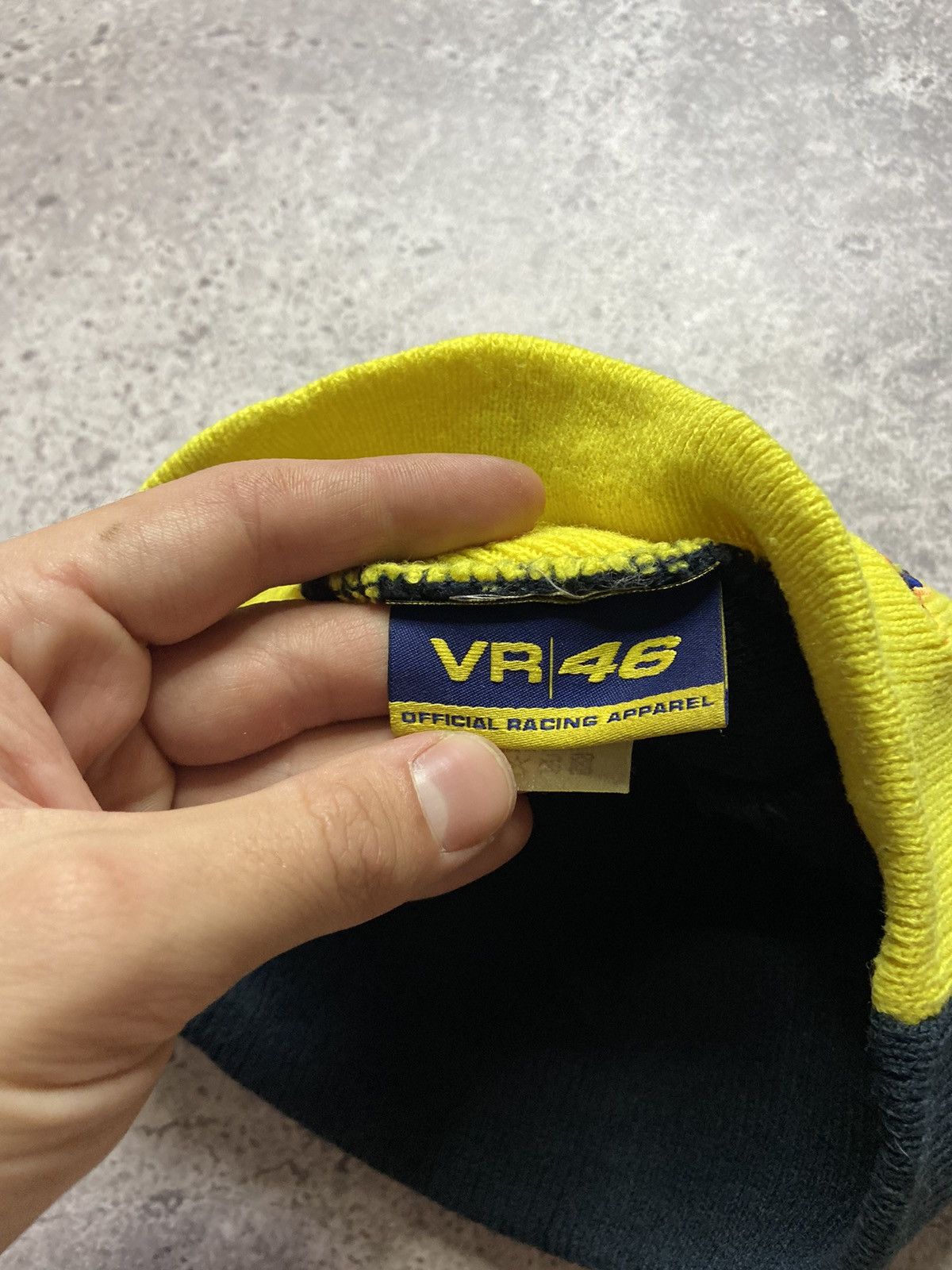NASCAR Vintage Rossi VR46 Racing Beanie Hat Size ONE SIZE - 5 Thumbnail