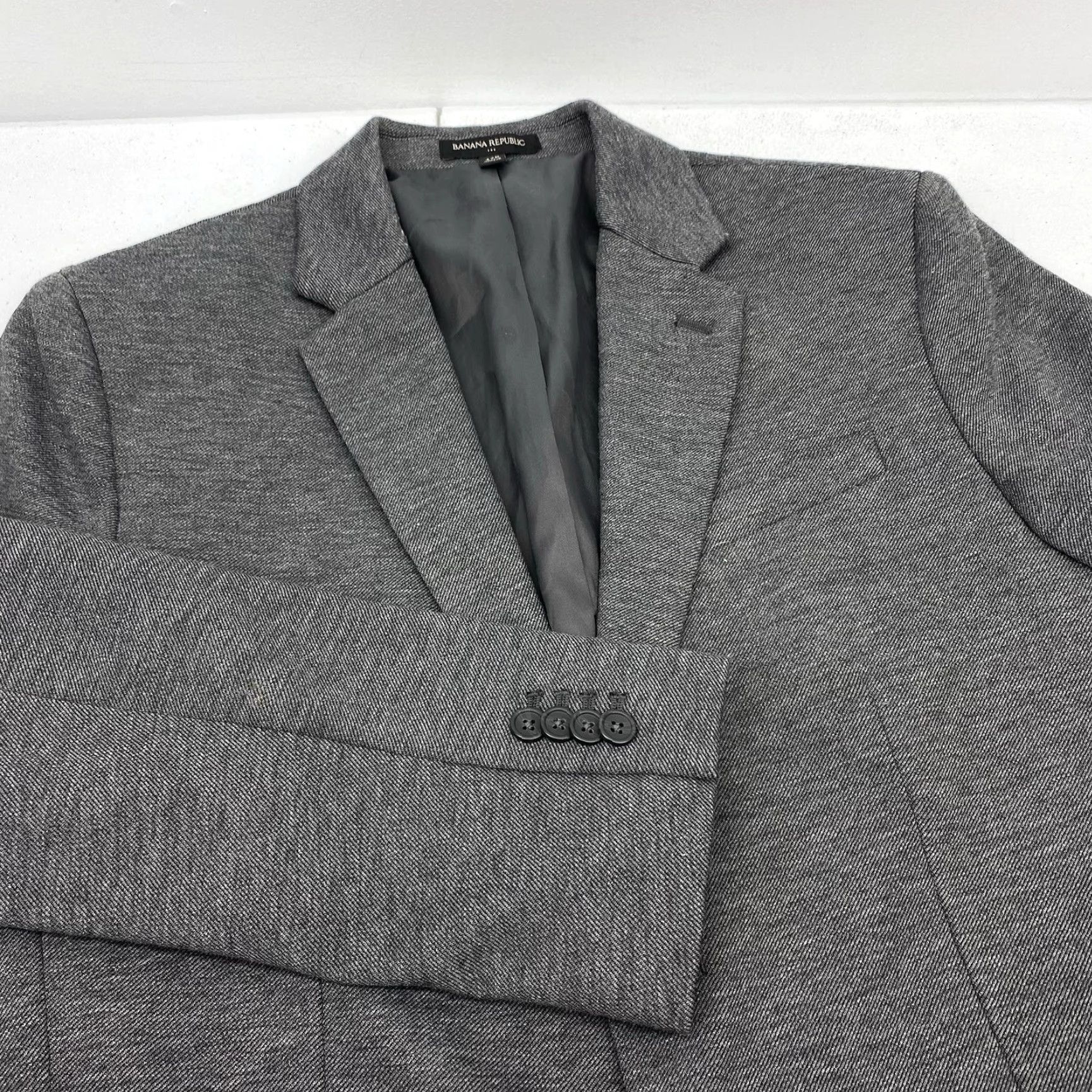 Banana Republic Banana Republic Blazer Men's 42R Two Button Casual Jacket Sport Coat Size 42R - 2 Thumbnail