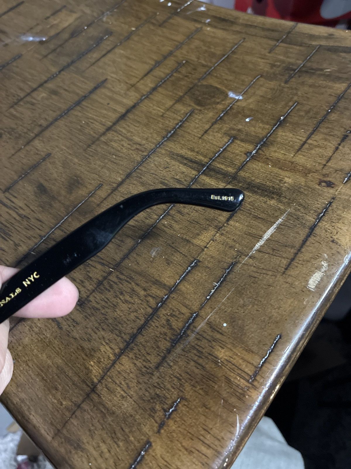 Moscot Authentic MOSCOT Vilda Frames Black Size 48 Excellent Shape Size ONE SIZE - 1 Thumbnail