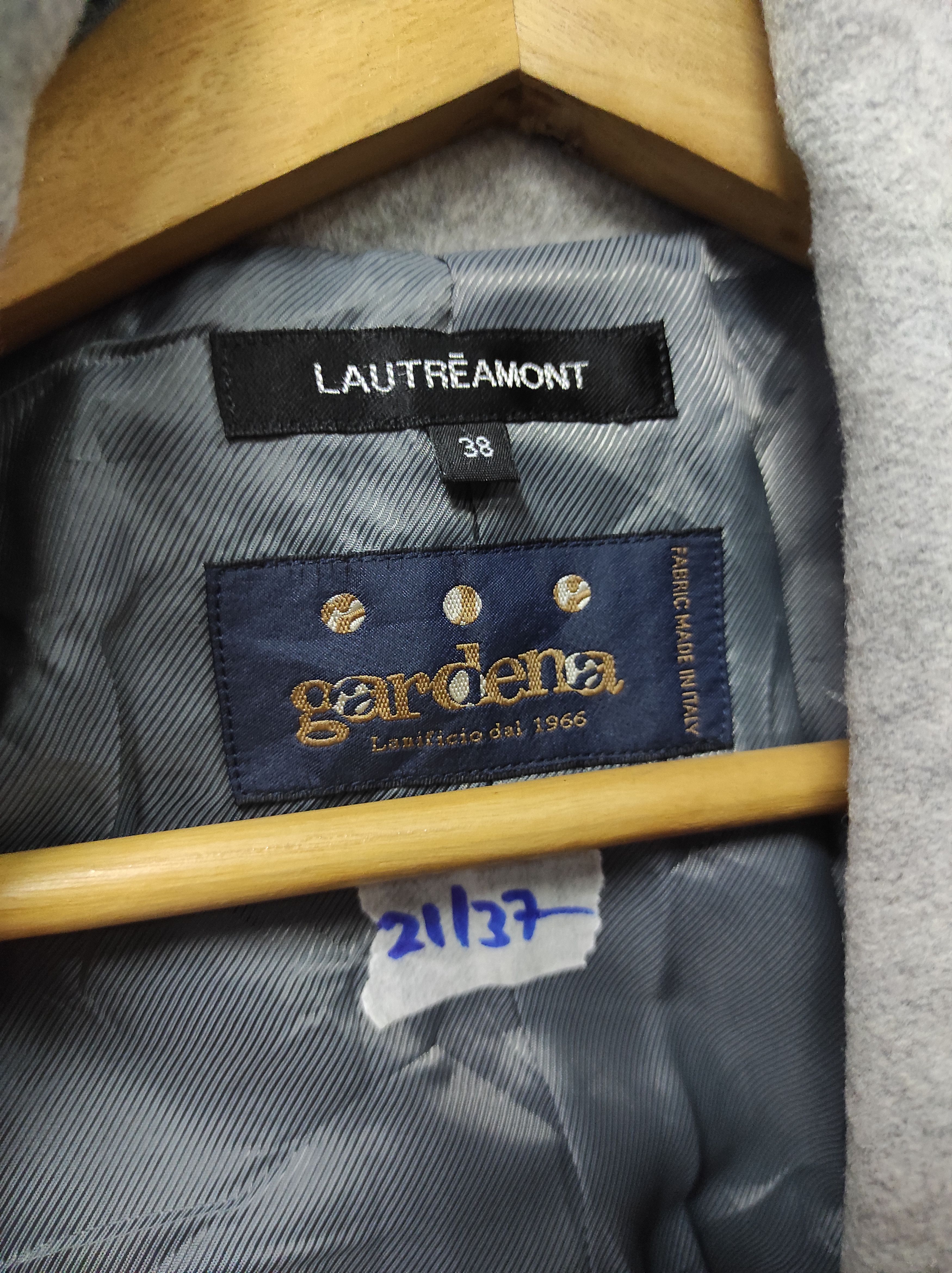 Other LAUTREAMONT ITALY DESIGNER COAT OVERCOAT LONG JACKET Size M / US 6-8 / IT 42-44 - 7 Thumbnail
