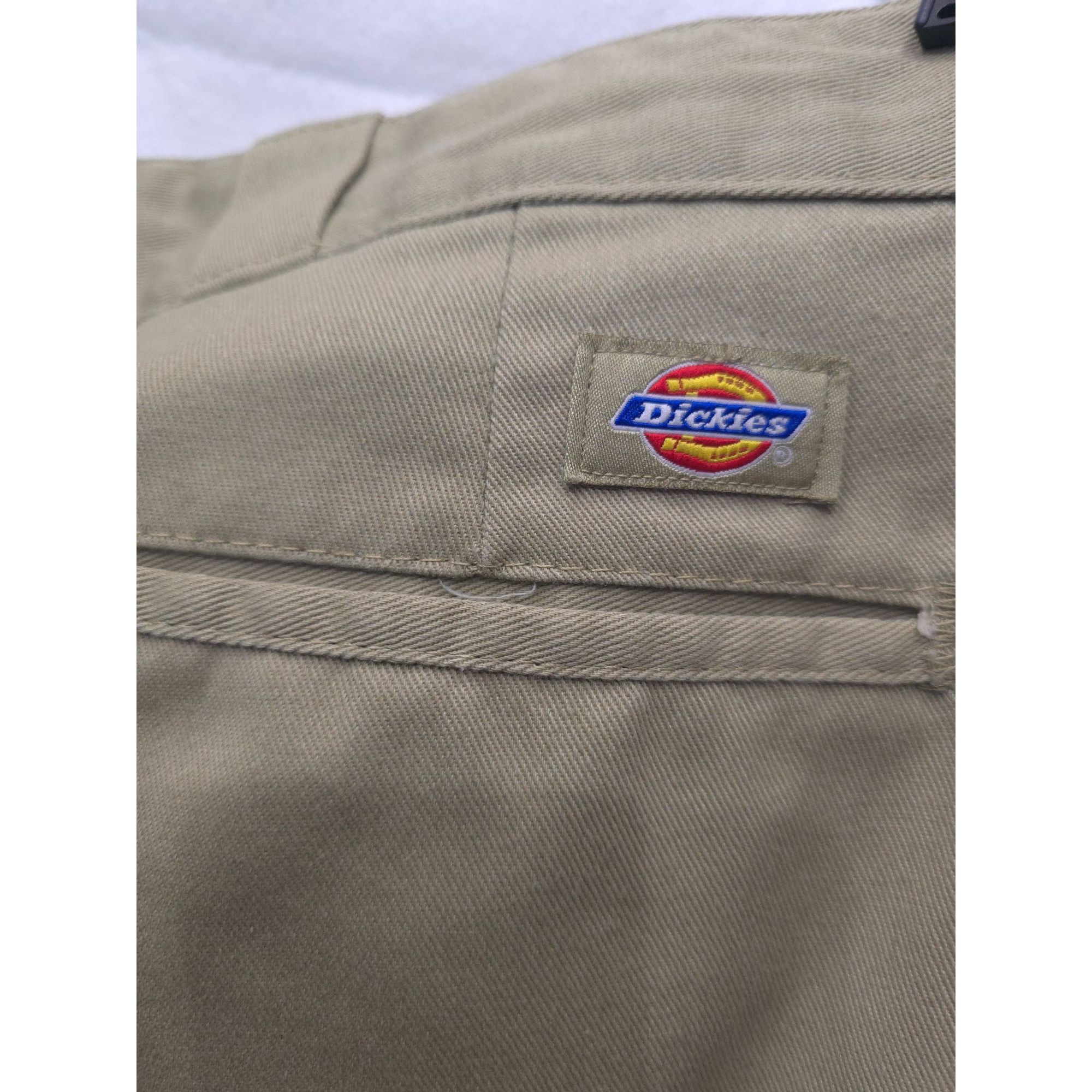 Dickies Dickies Mens 36x32 Khaki Classic Fit Work Pants Size US 36 / EU 52 - 4 Thumbnail
