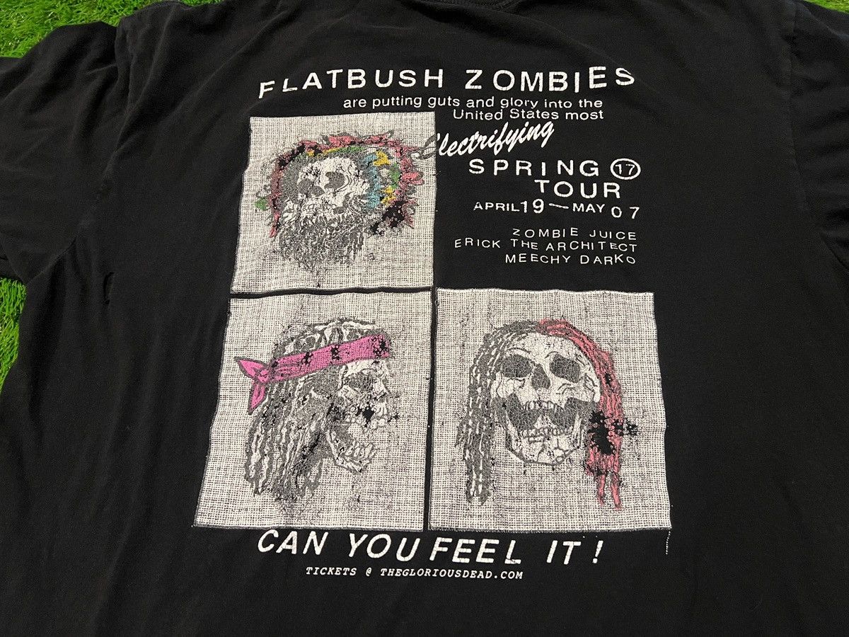 Band Tees × Flatbush Zombies Official Flatbush Zombies - 2017 Electrifying Spring Tour Size US L / EU 52-54 / 3 - 2 Thumbnail