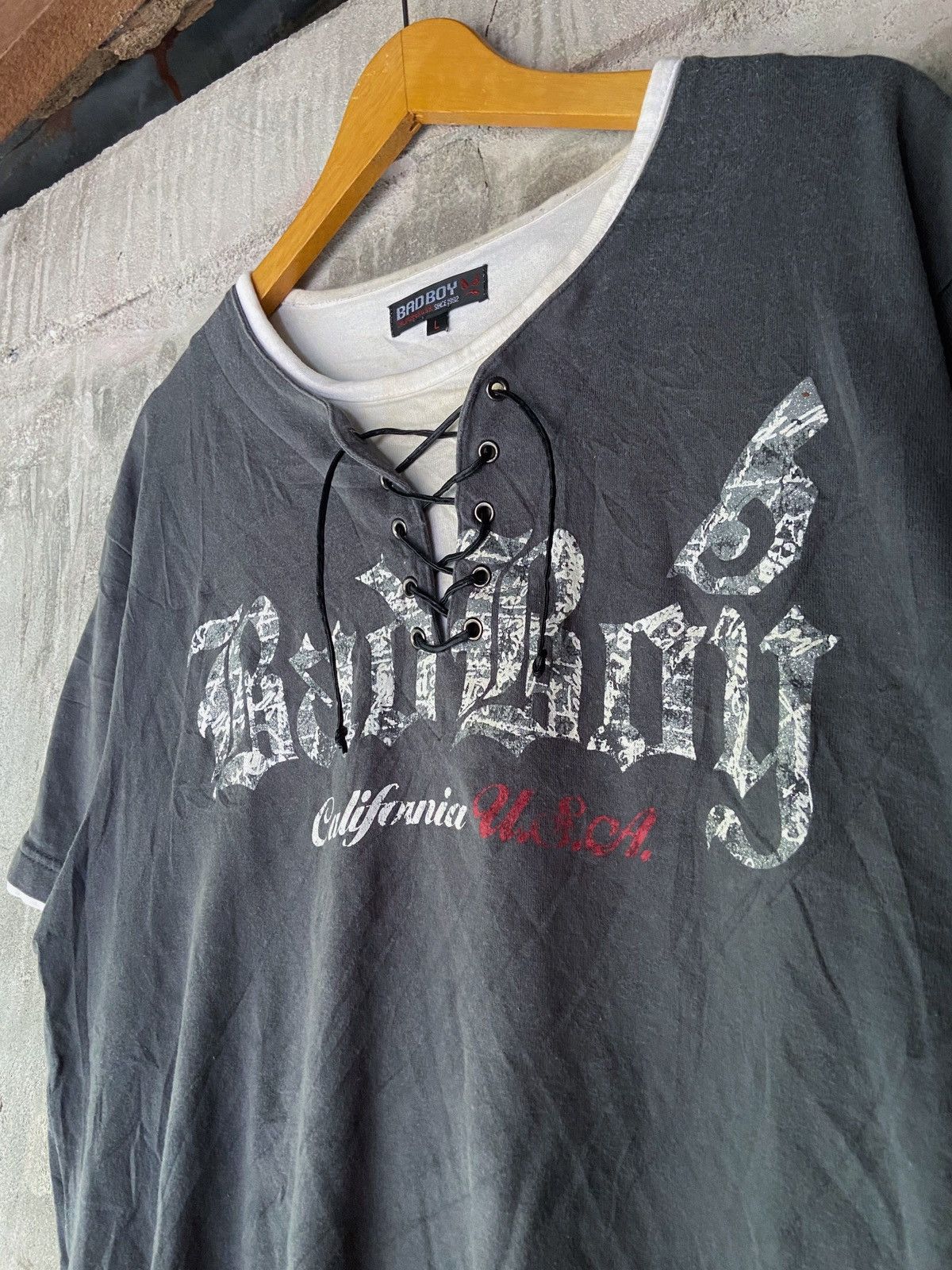 Beauty Beast × Hysteric Glamour × Japanese Brand DOUBLE LAYER JAPANESE STYLE BADBOY TEE Size US XL / EU 56 / 4 - 2 Thumbnail
