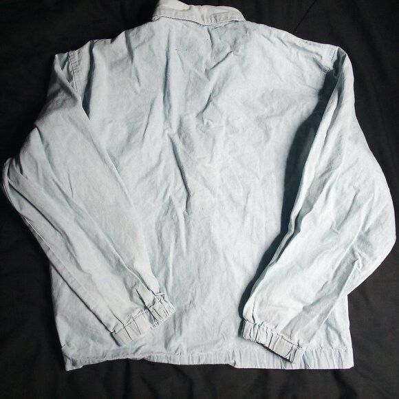 Polo Ralph Lauren Vintage Polo Ralph Lauren Crest Denim Bomber Jacket Parka Size US M / EU 48-50 / 2 - 4 Thumbnail